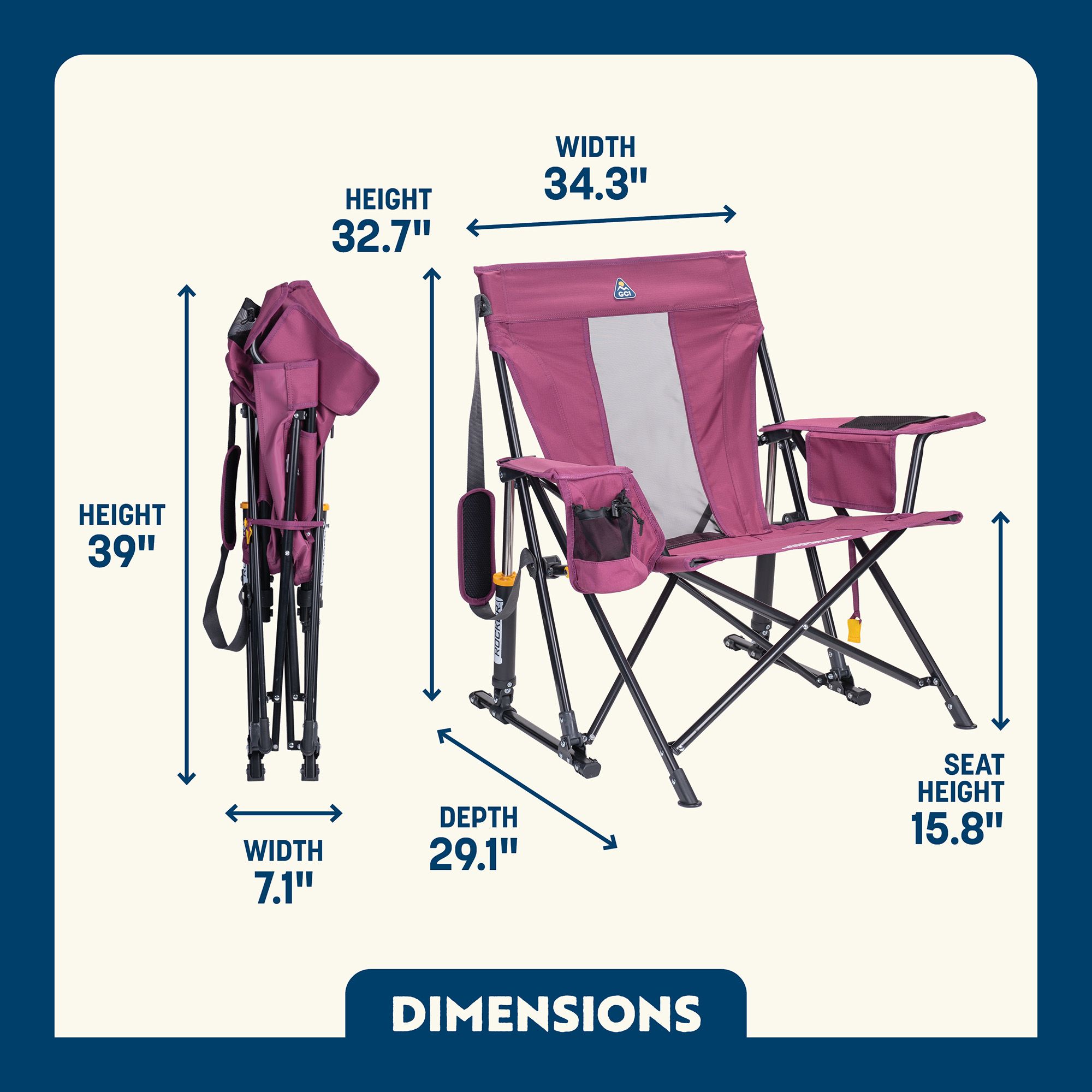 GCI Outdoor Kickback Rocker 2.0 product image