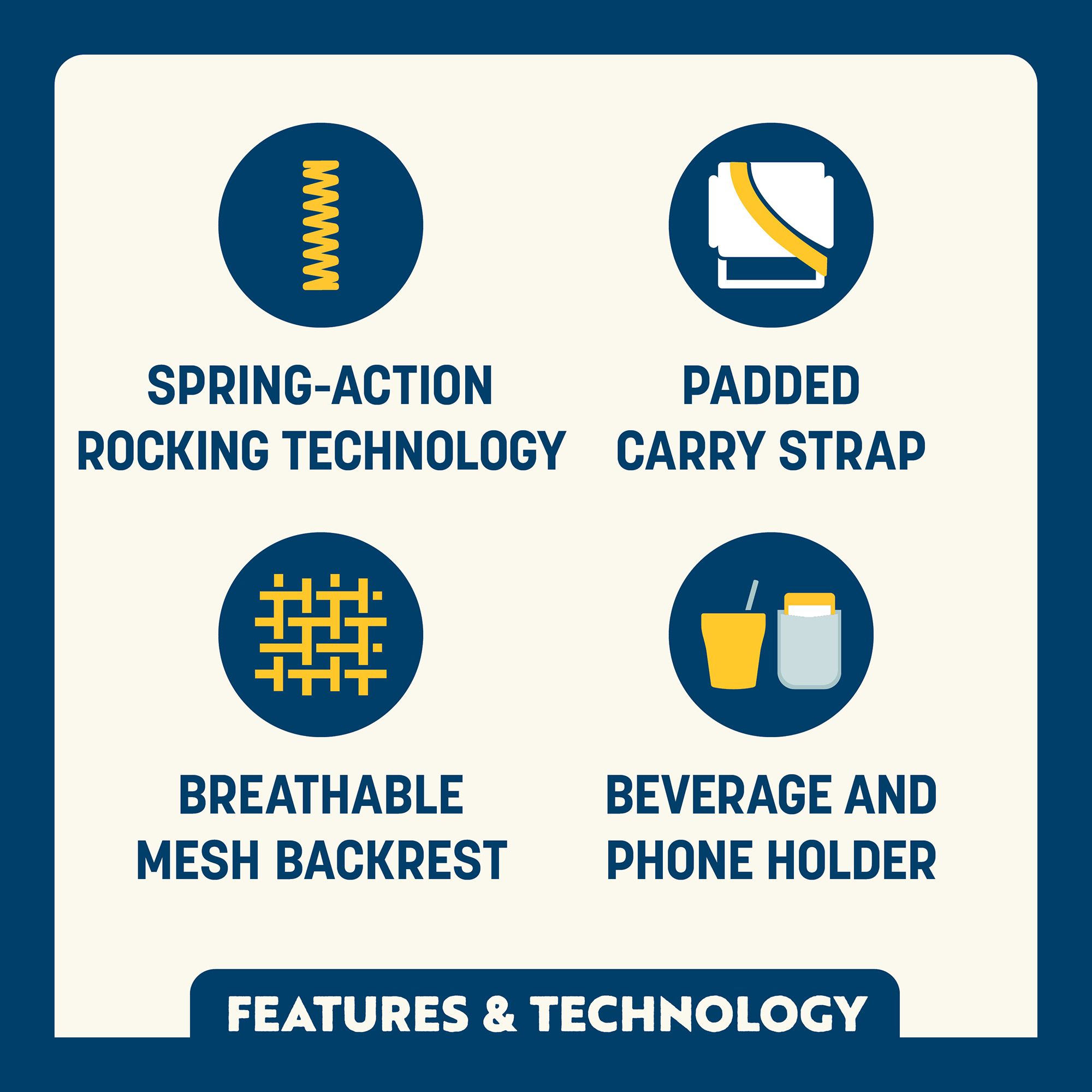 GCI Outdoor Kickback Rocker Chair 2.0 product image