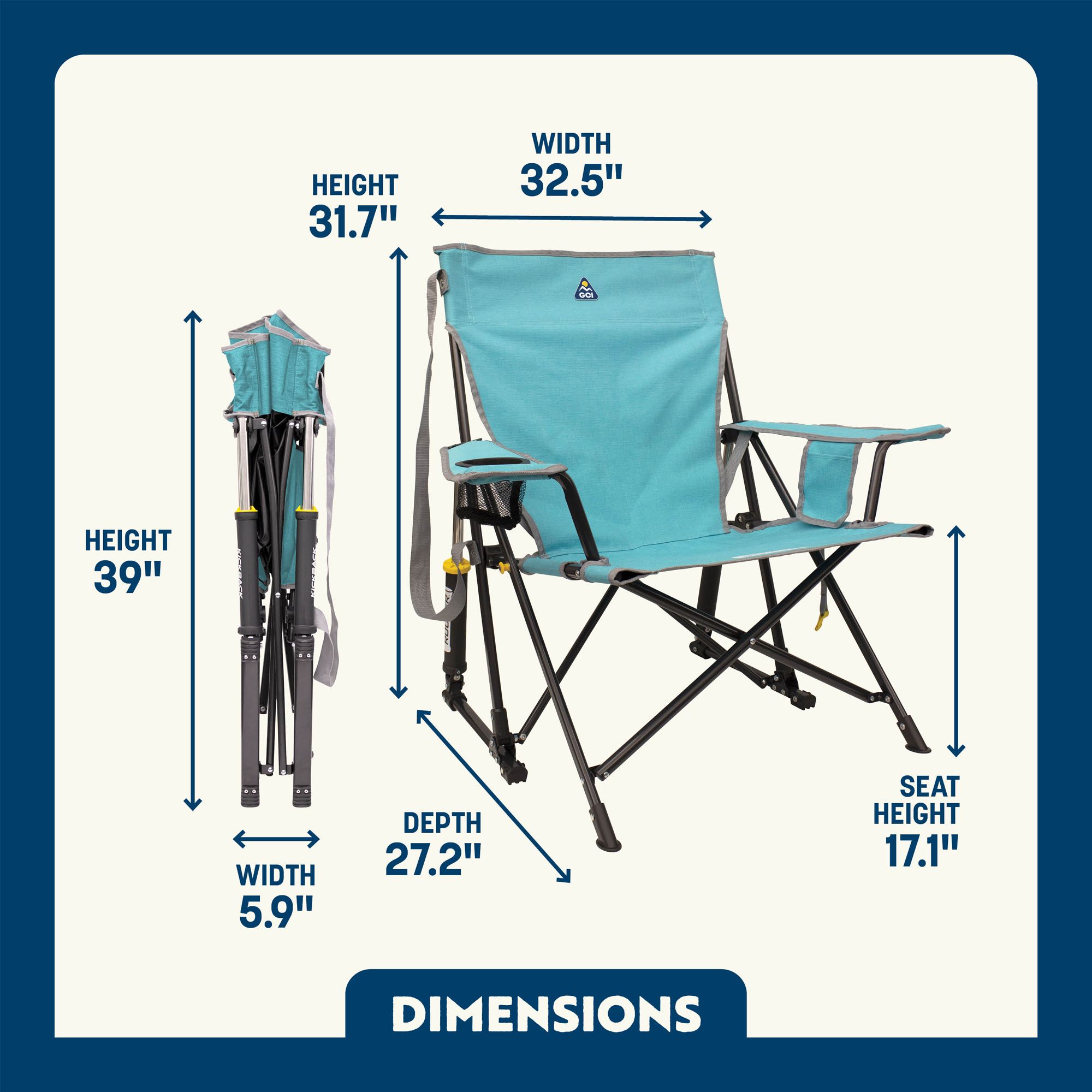 GCI Outdoor Kickback Rocker product image