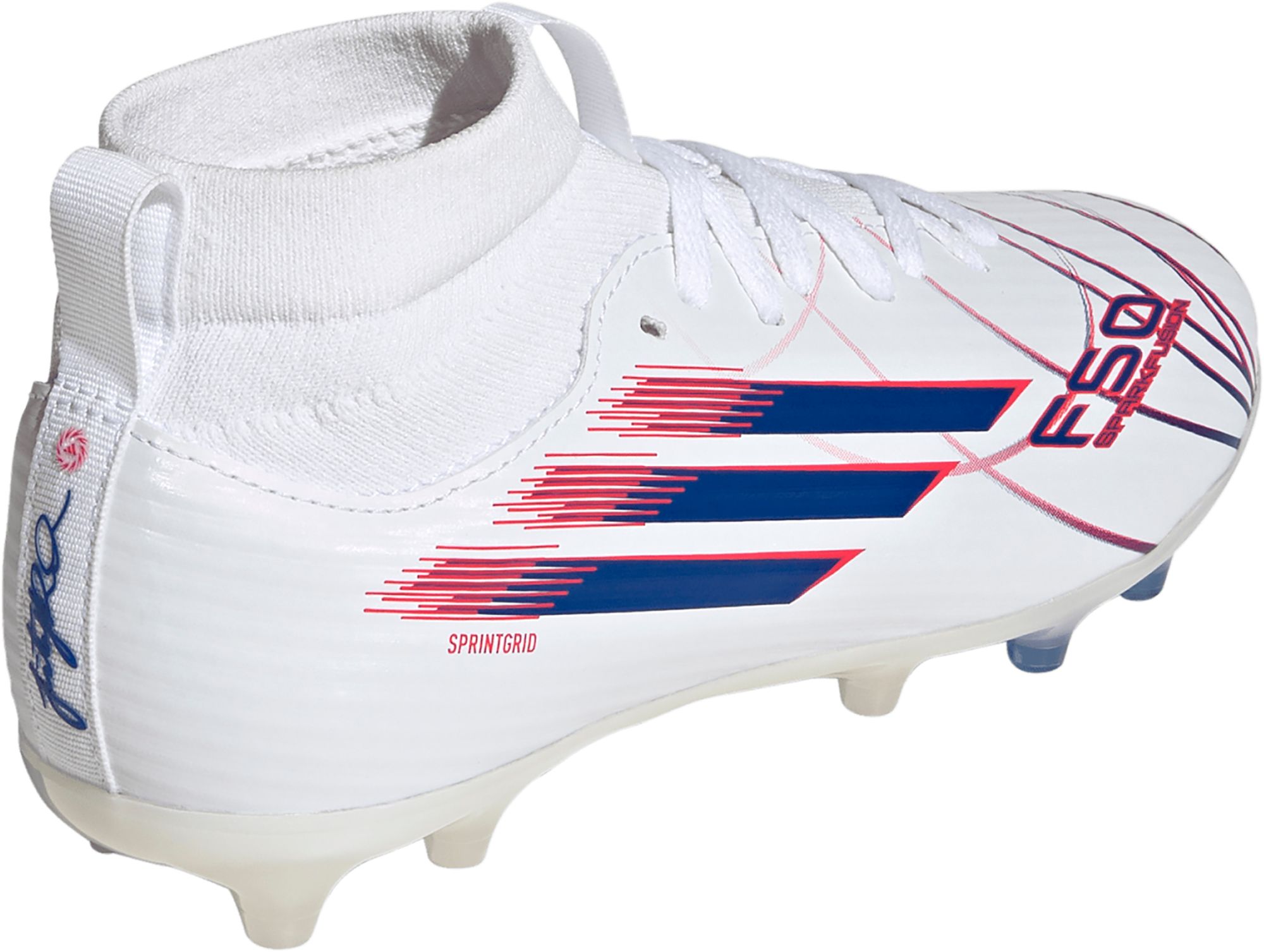 adidas Kids' F50 Sparkfusion League Mid FG/AG Soccer Cleats product image
