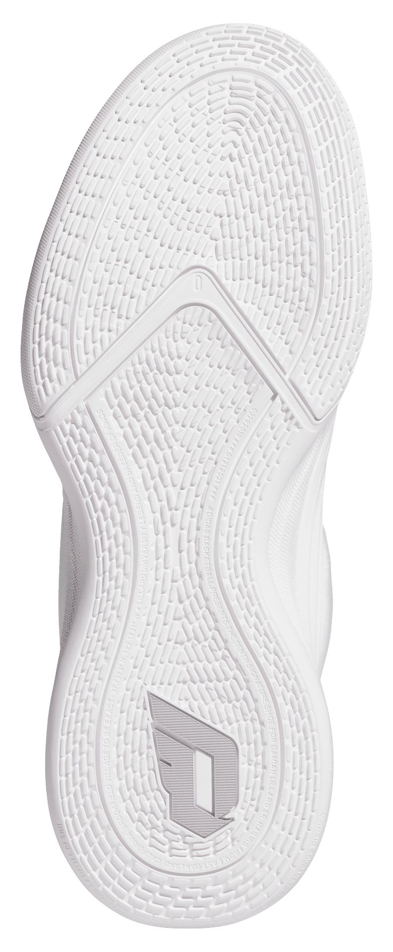adidas Dame X 'Triple White' Basketball Shoes product image