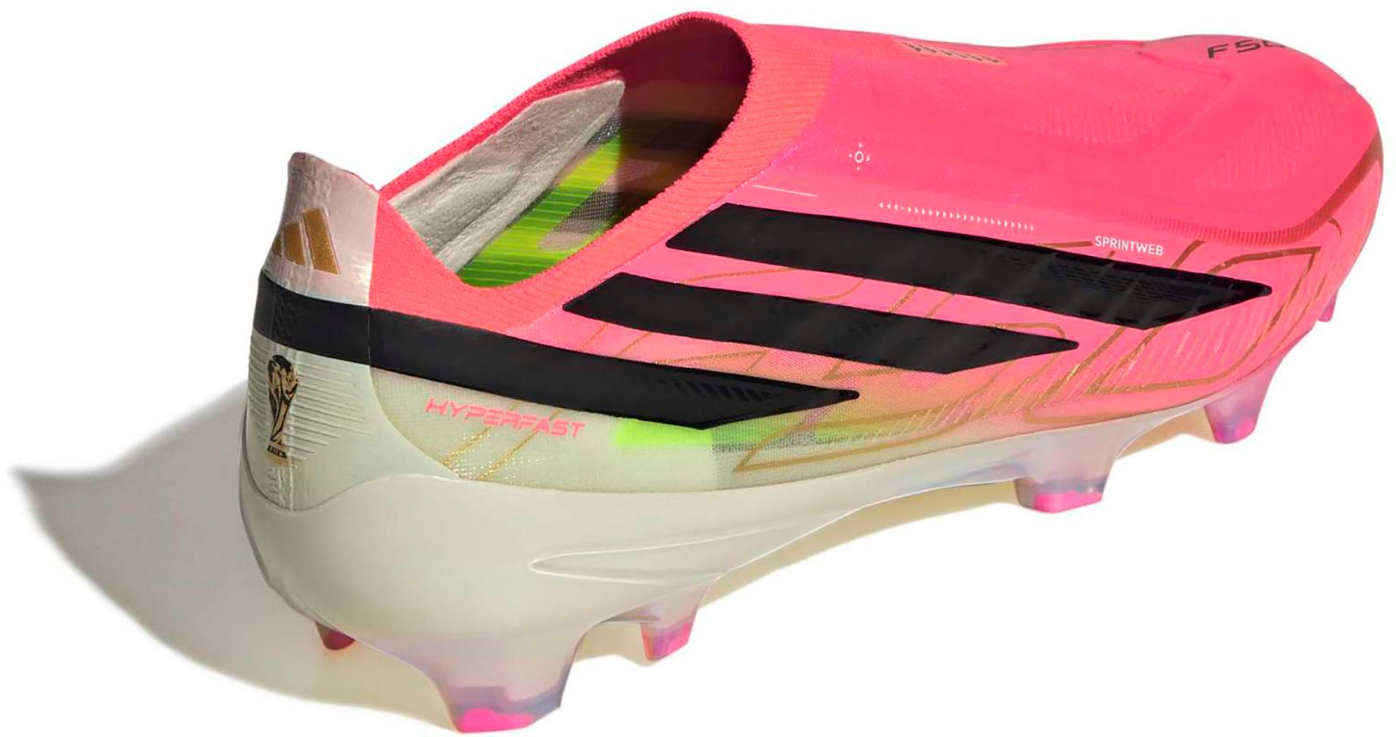 adidas F50 Hyperfast Elite Laceless FG Soccer Cleats product image