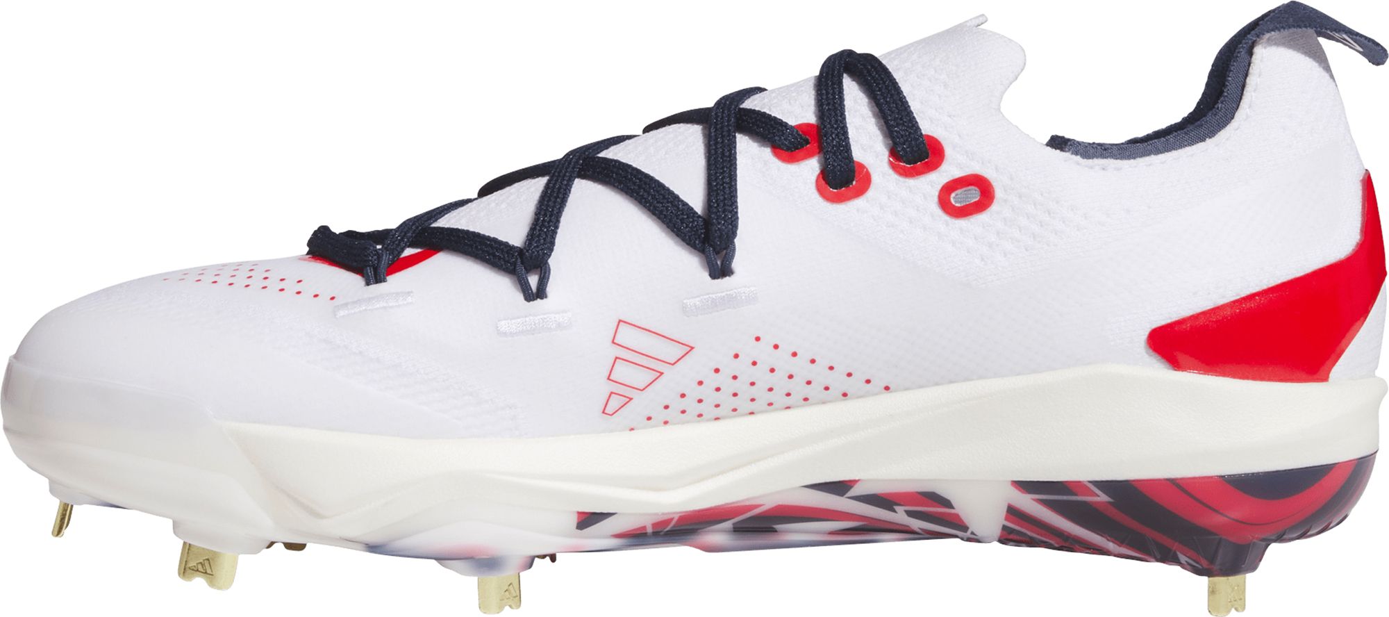 adidas Men's adizero Electric+ 2.0 USA Metal Baseball Cleats product image