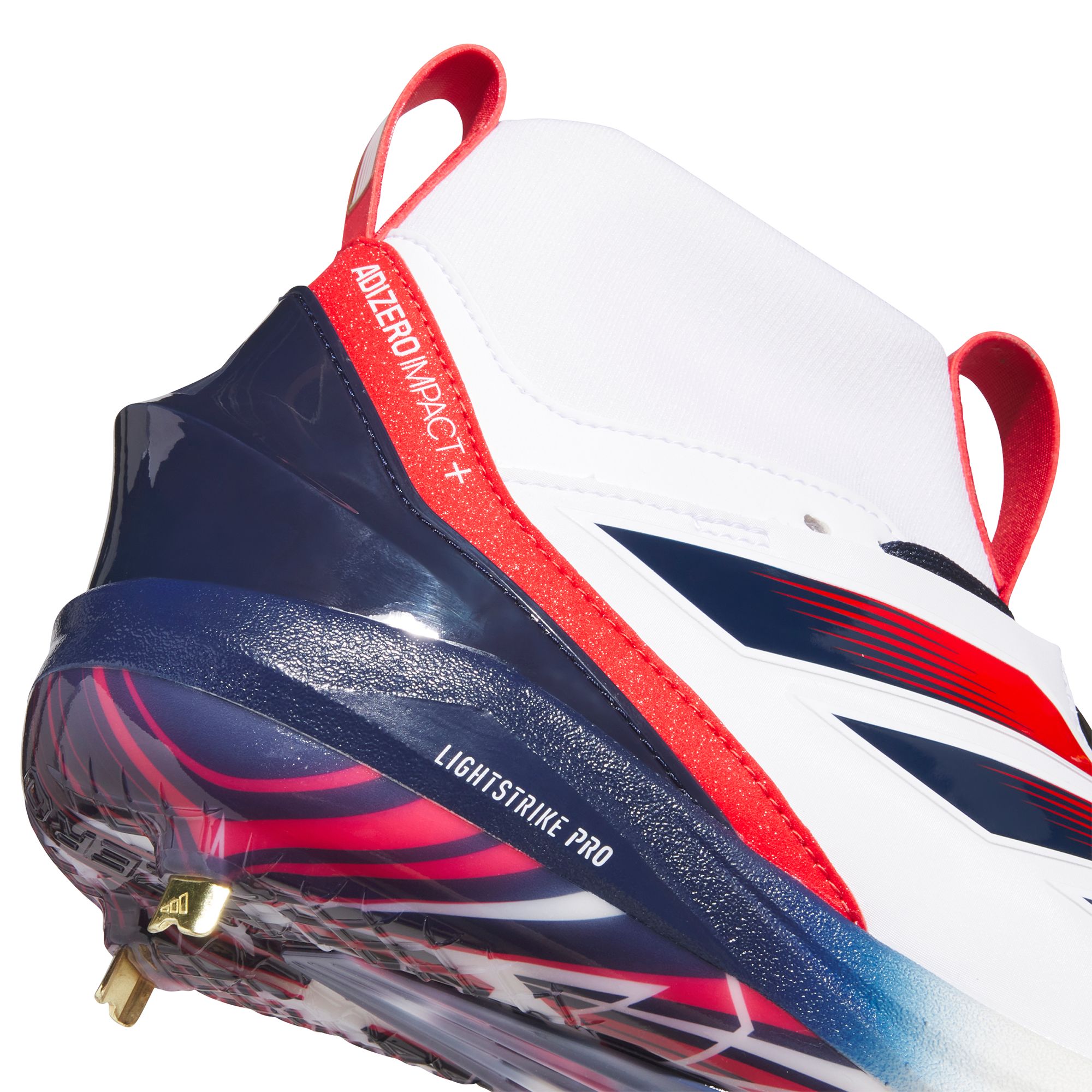 adidas Men's adizero Impact+ 2.0 USA Metal Baseball Cleats product image