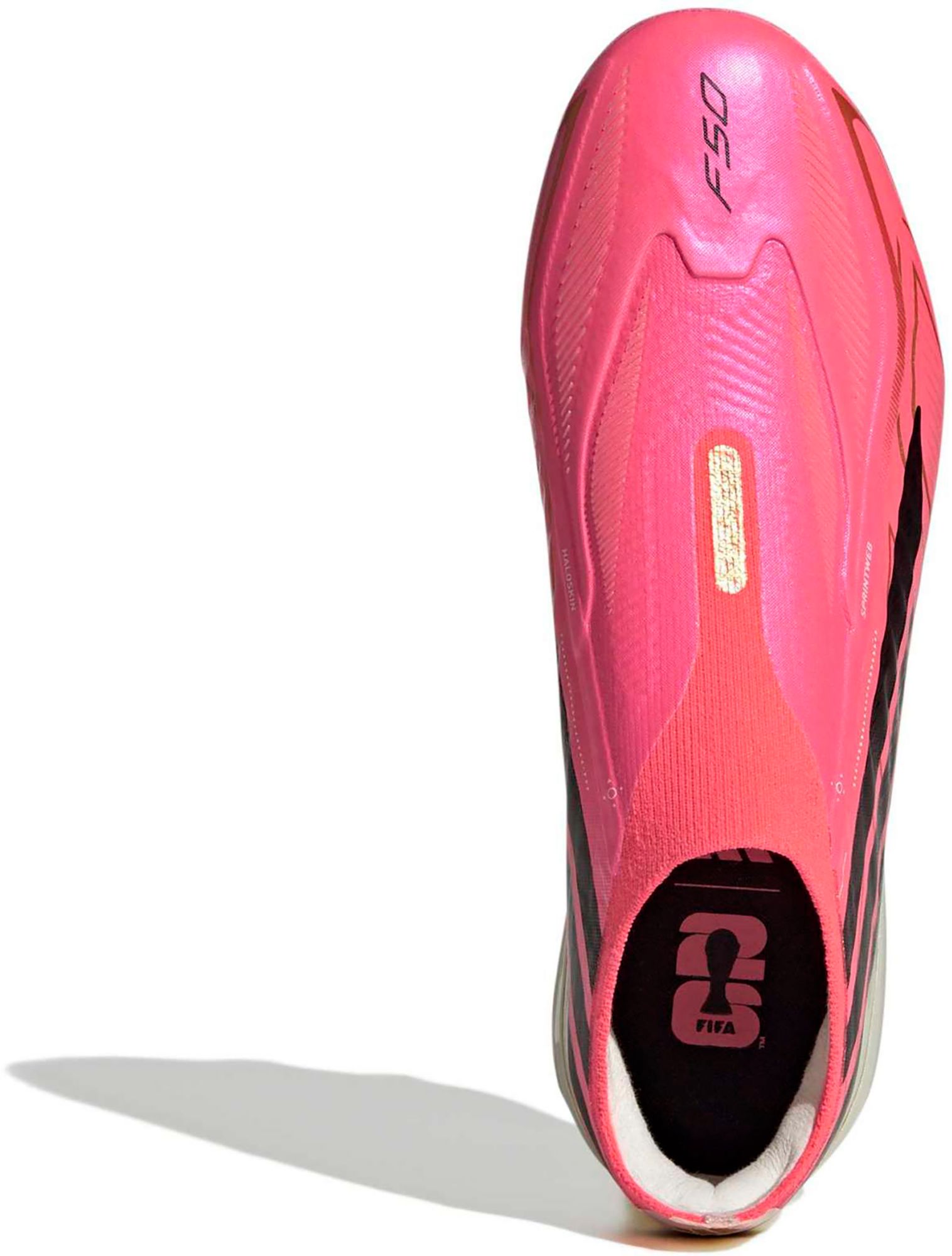 adidas Kids' F50 Hyperfast Elite Laceless FG Soccer Cleats product image