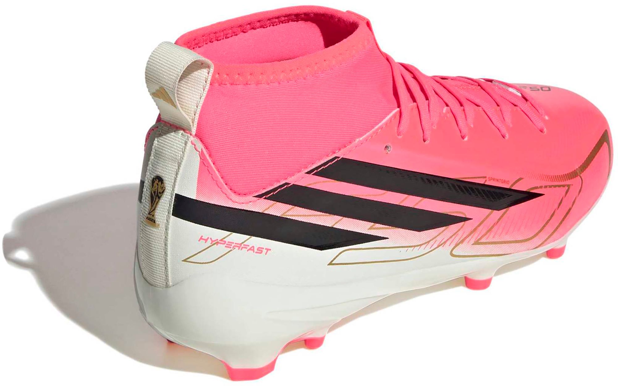 adidas Kids' F50 Hyperfast League FG Mid Soccer Cleats product image
