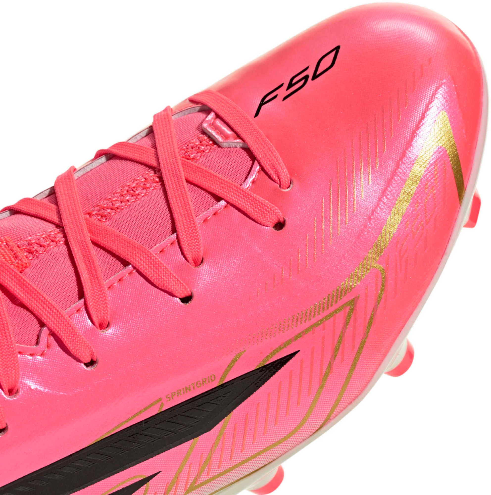 adidas Kids' F50 Hyperfast League FG Mid Soccer Cleats product image