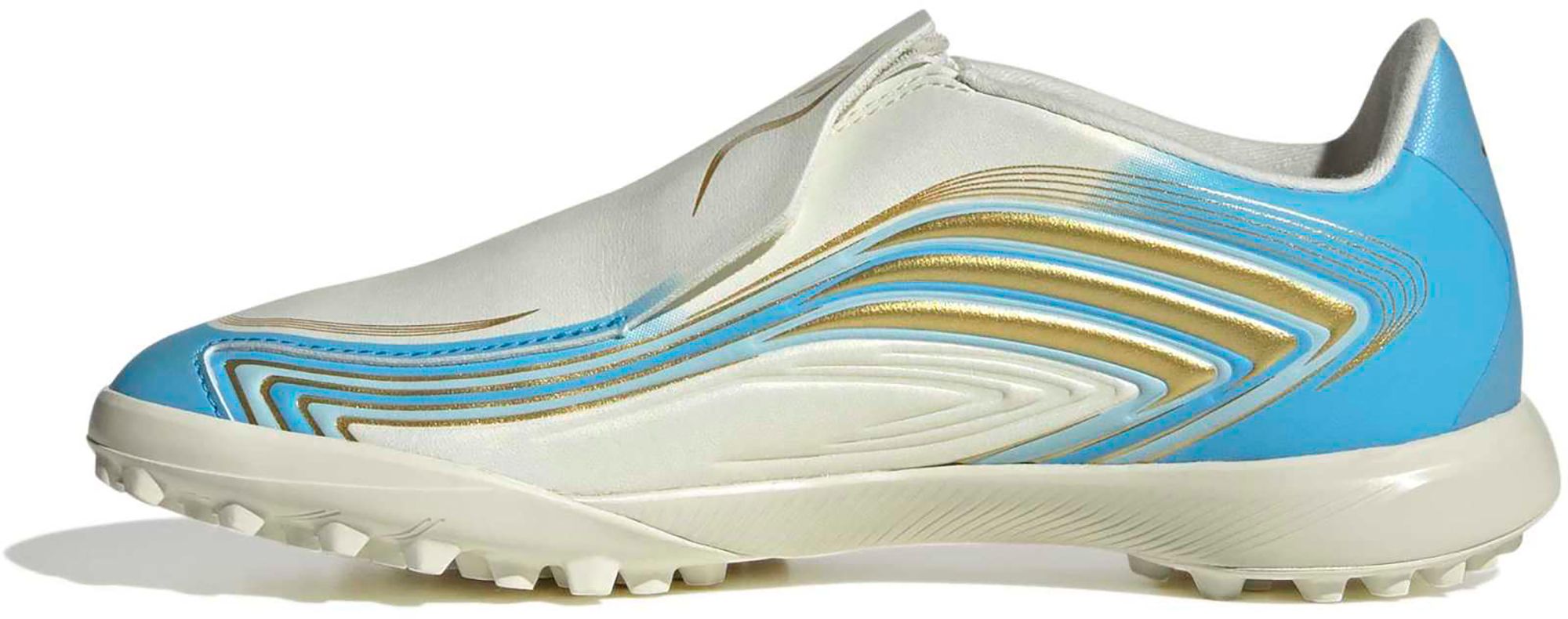 adidas Kids' F50 Messi League Laceless Turf Soccer Cleats product image