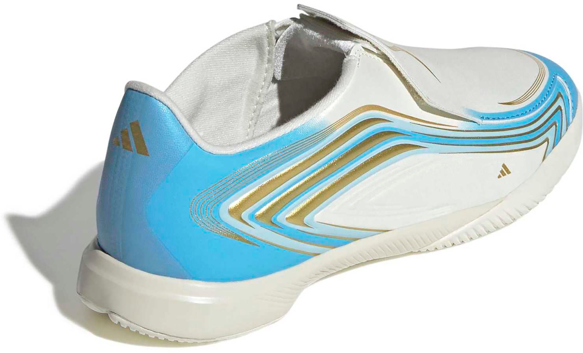 adidas Kids' F50 Messi League Laceless Indoor Soccer Shoes product image