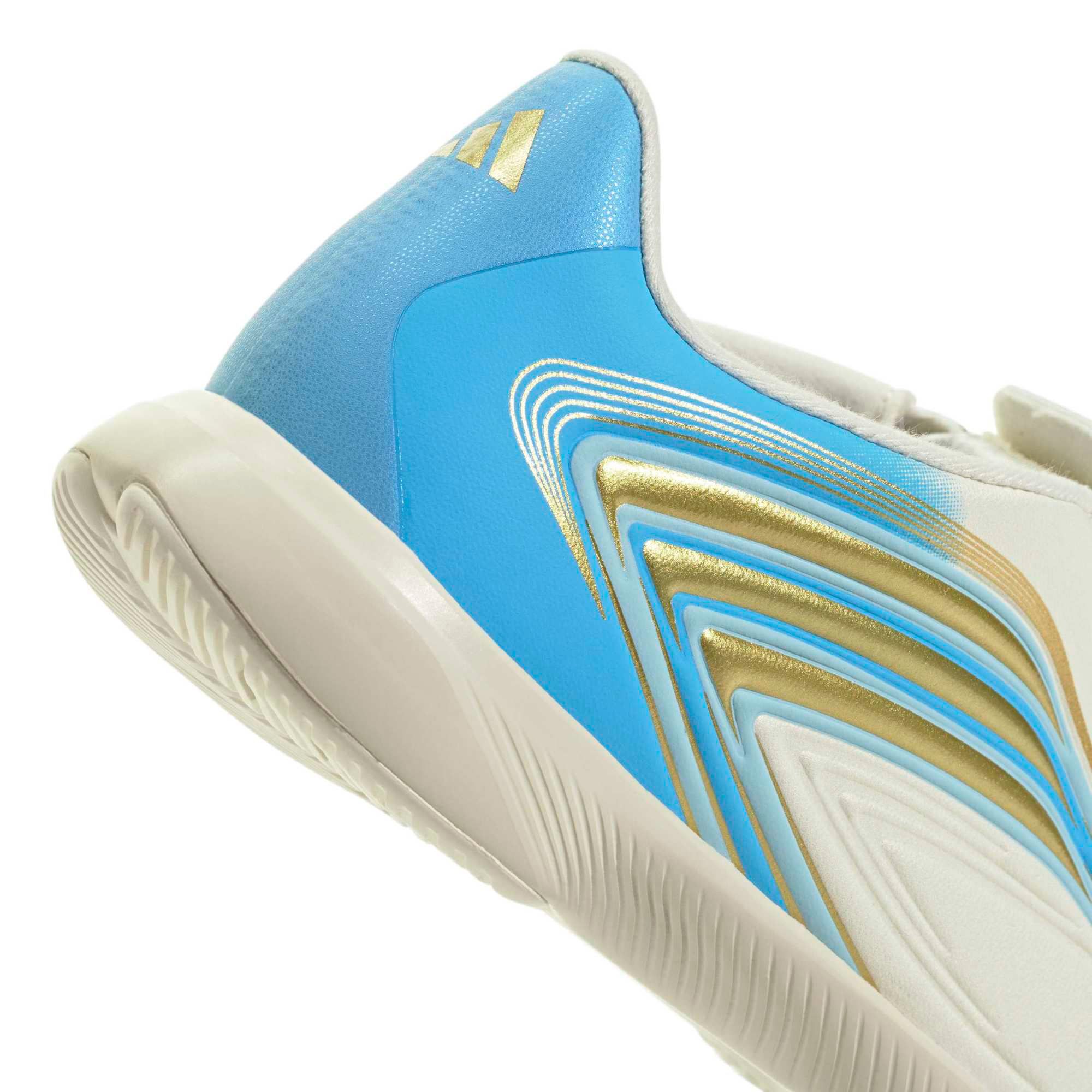 adidas Kids' F50 Messi League Laceless Indoor Soccer Shoes product image