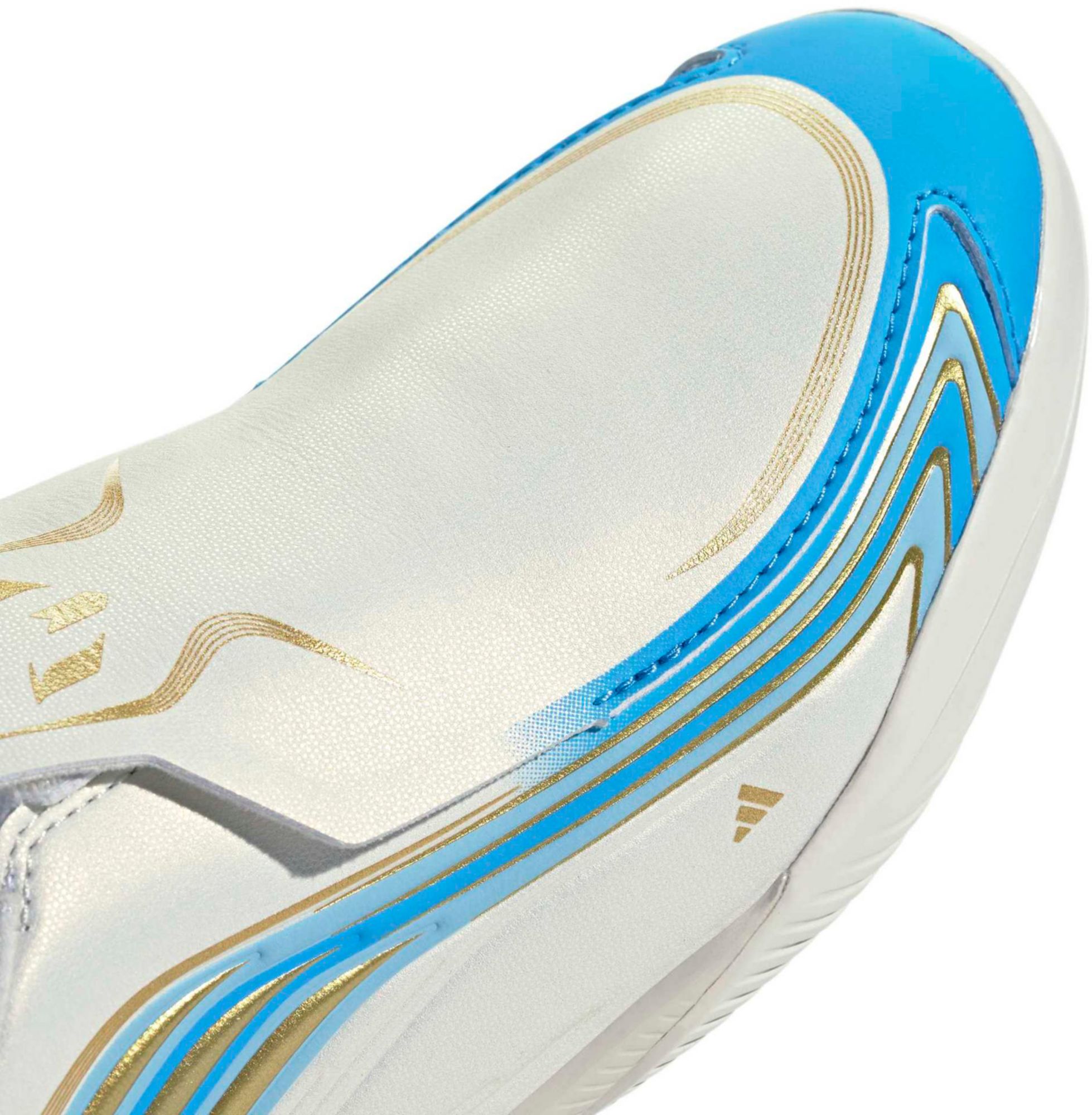 adidas Kids' F50 Messi League Laceless Indoor Soccer Shoes product image