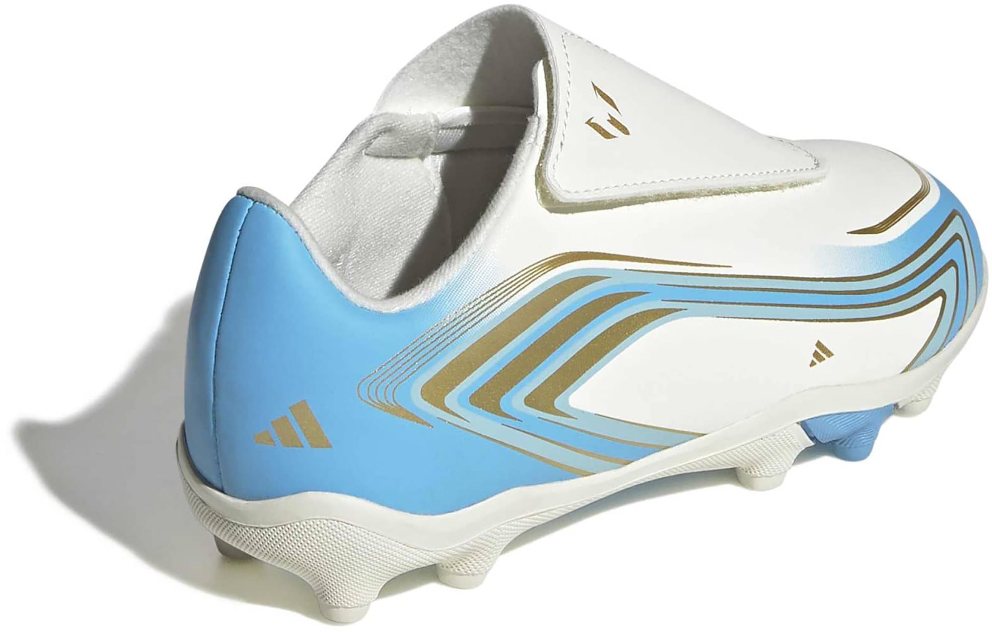 adidas Kids' F50 Messi Club Velcro FG/MG Soccer Cleats product image