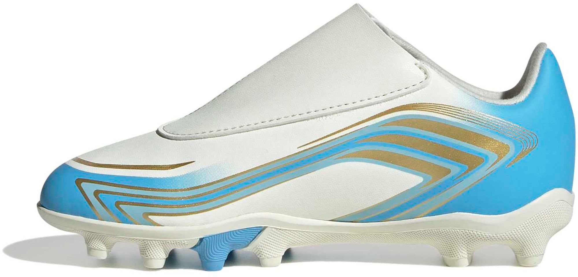 adidas Kids' F50 Messi Club Velcro FG/MG Soccer Cleats product image