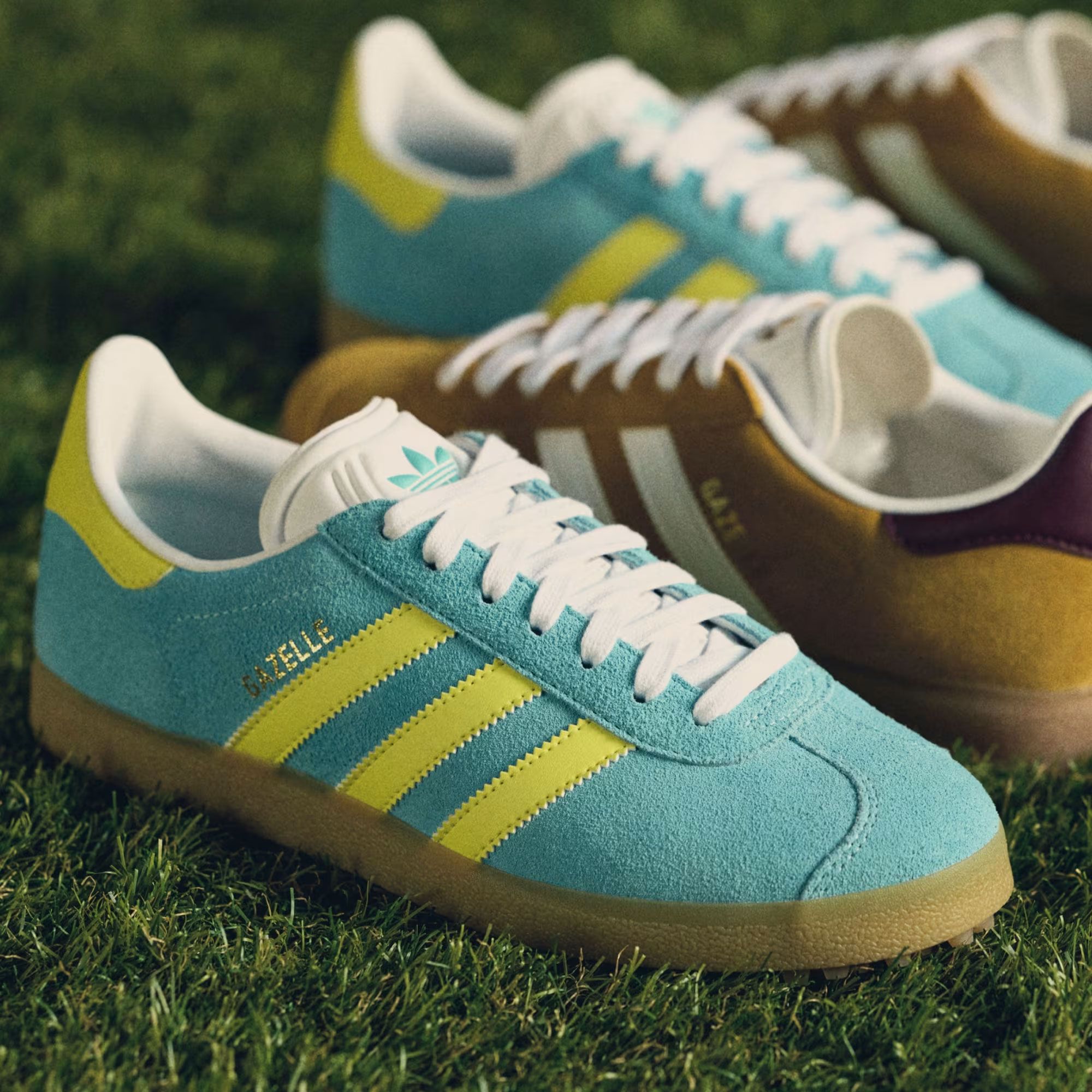 adidas Originals Women's Gazelle Spikeless Golf Shoes product image