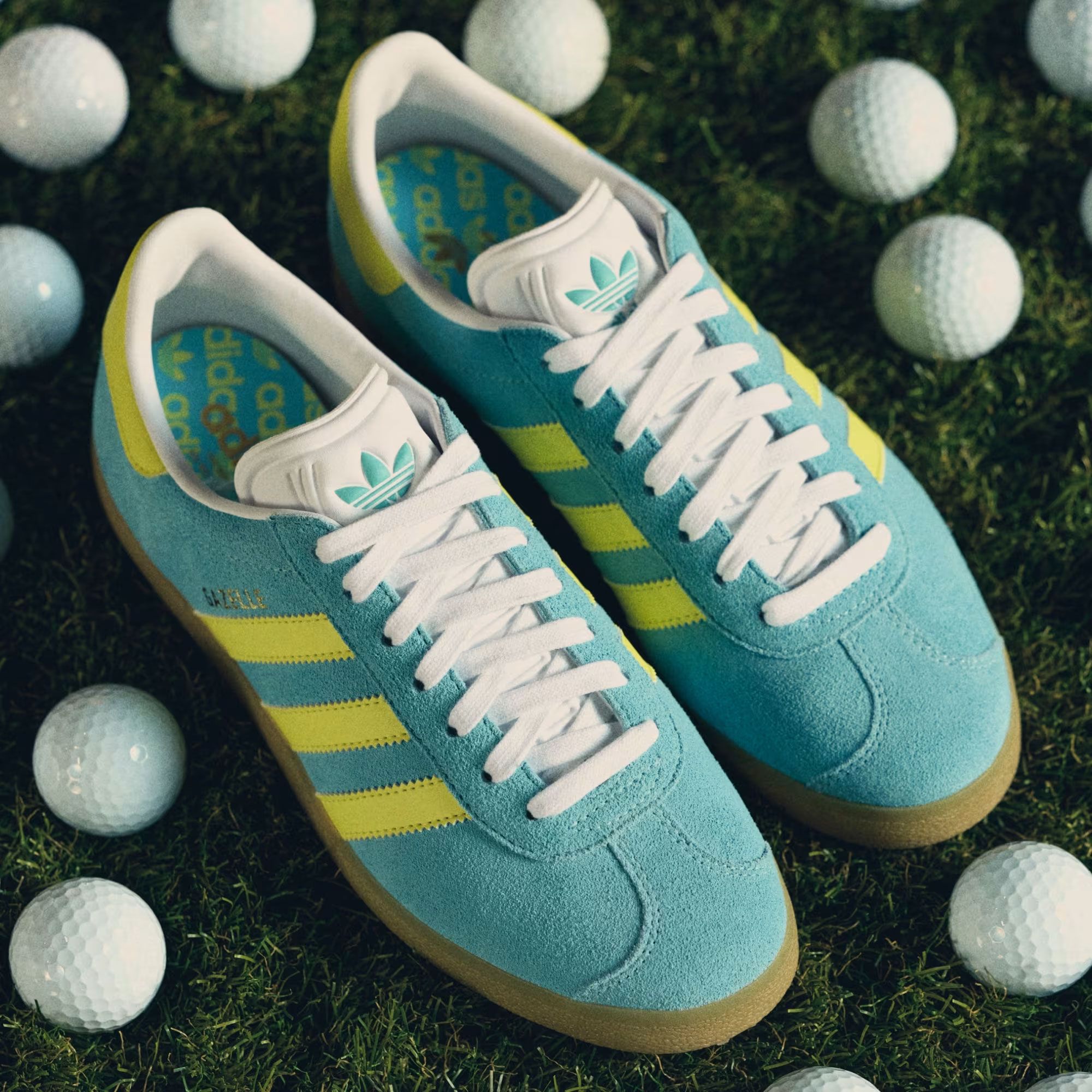 adidas Originals Women's Gazelle Spikeless Golf Shoes product image