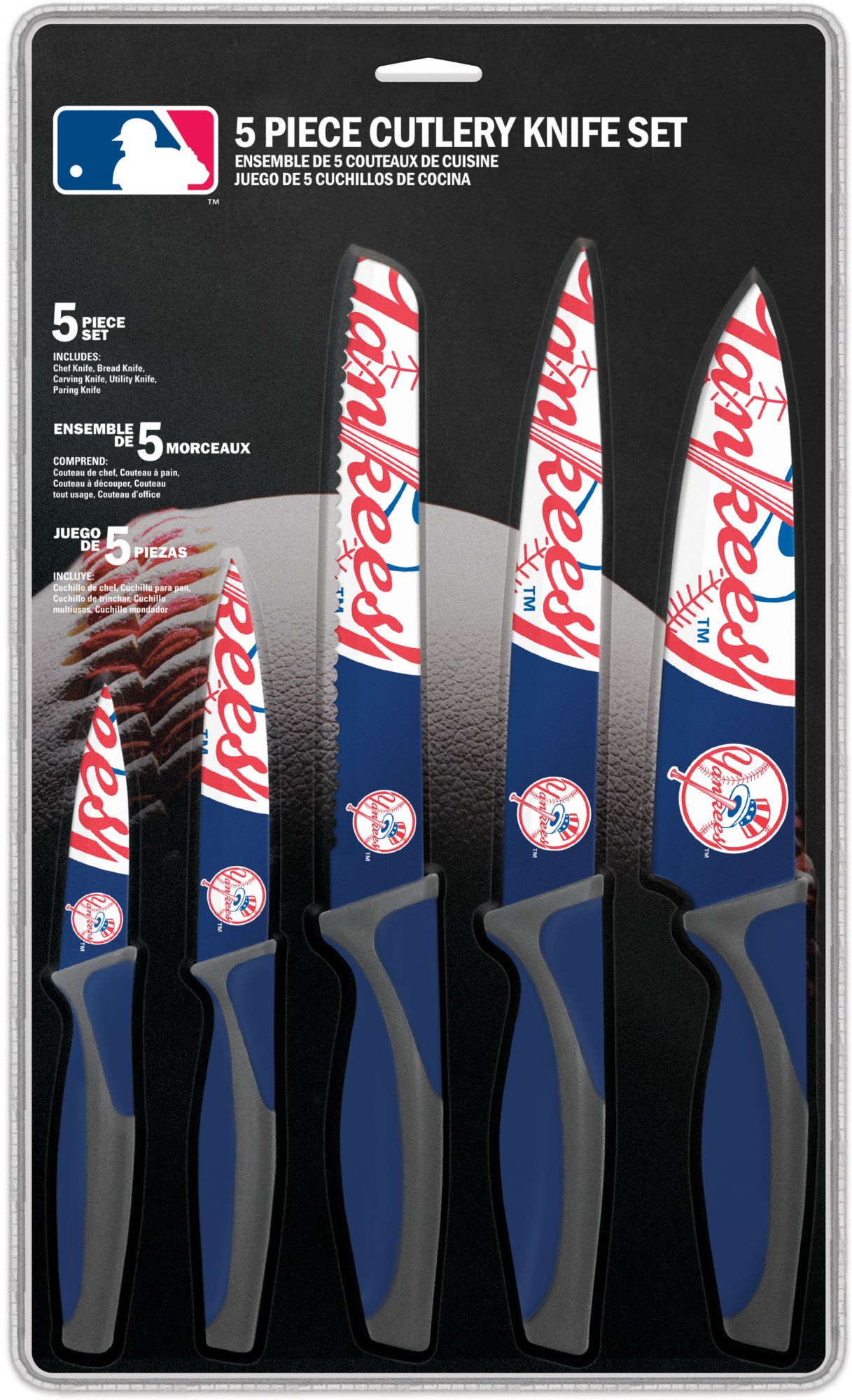 Sports Vault New York Yankees Kitchen Knives product image