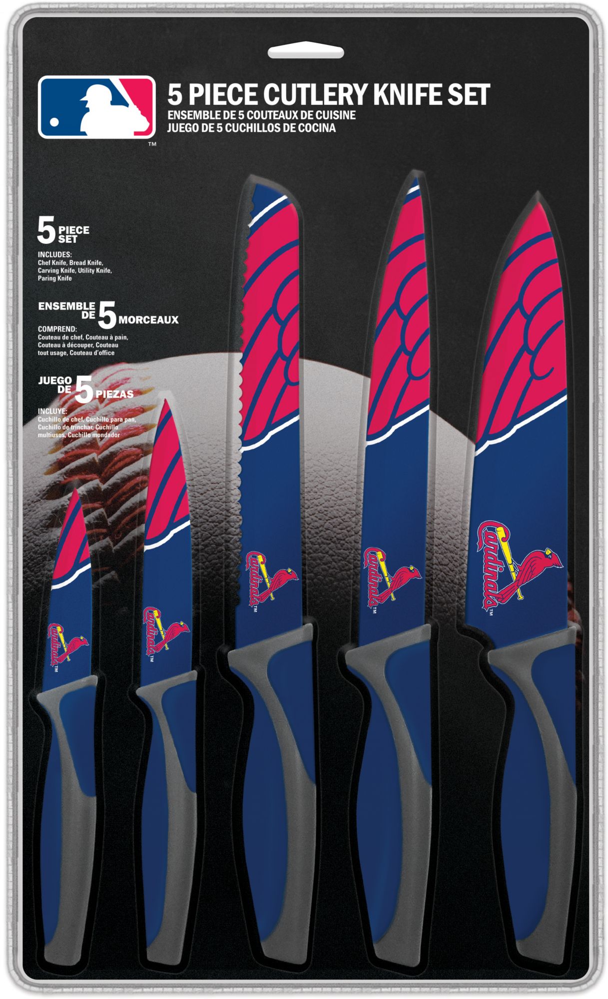 Sports Vault St. Louis Cardinals Kitchen Knives product image
