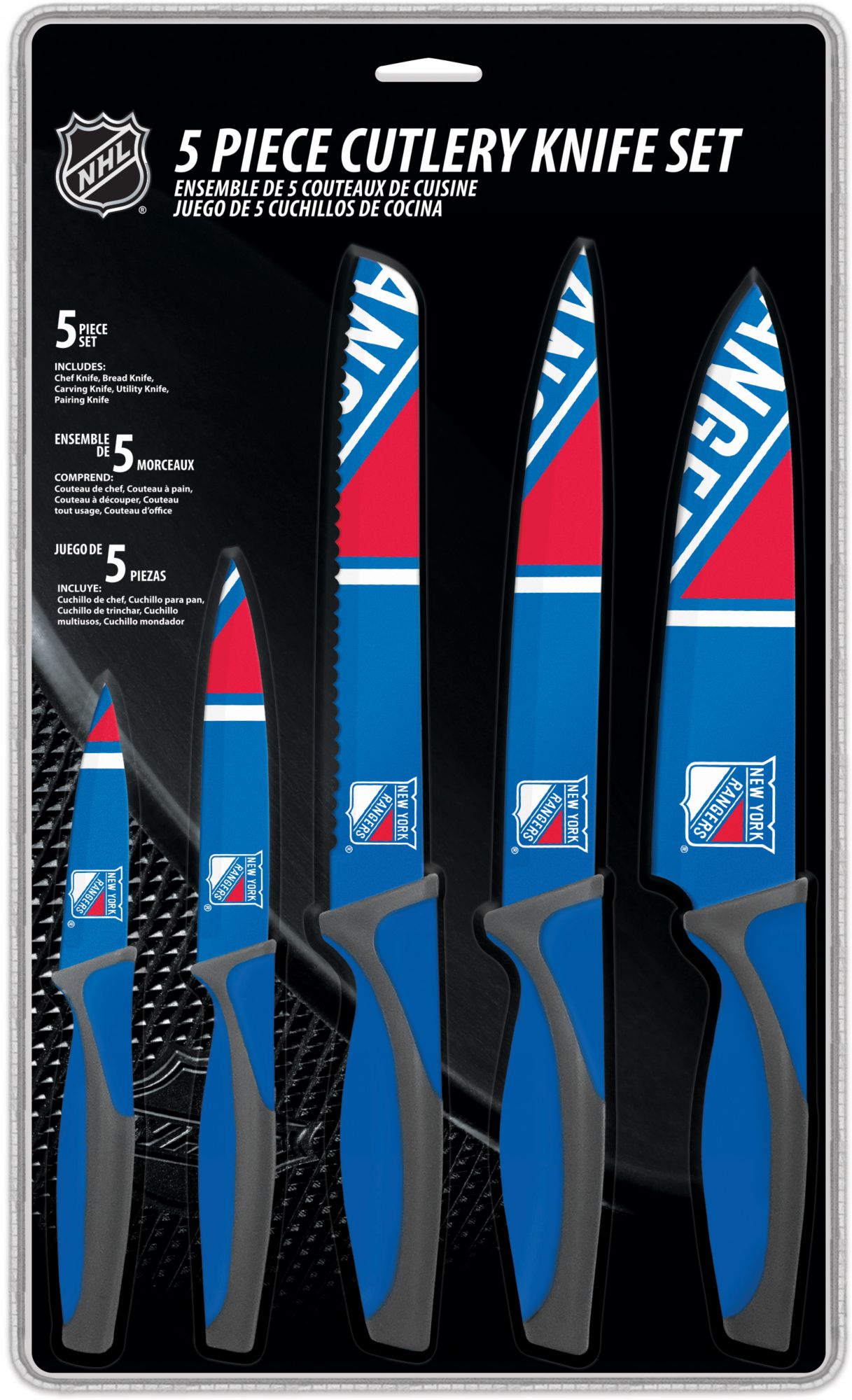 Sports Vault New York Rangers Kitchen Knives product image