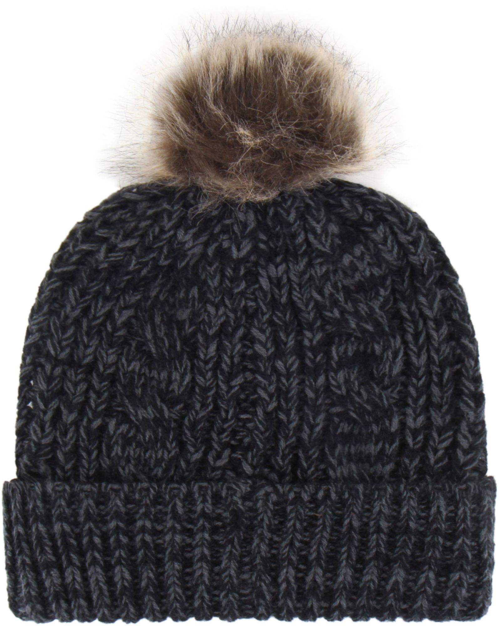 '47 Women's Philadelphia 76ers Black Meeko Cuffed Knit Beanie product image