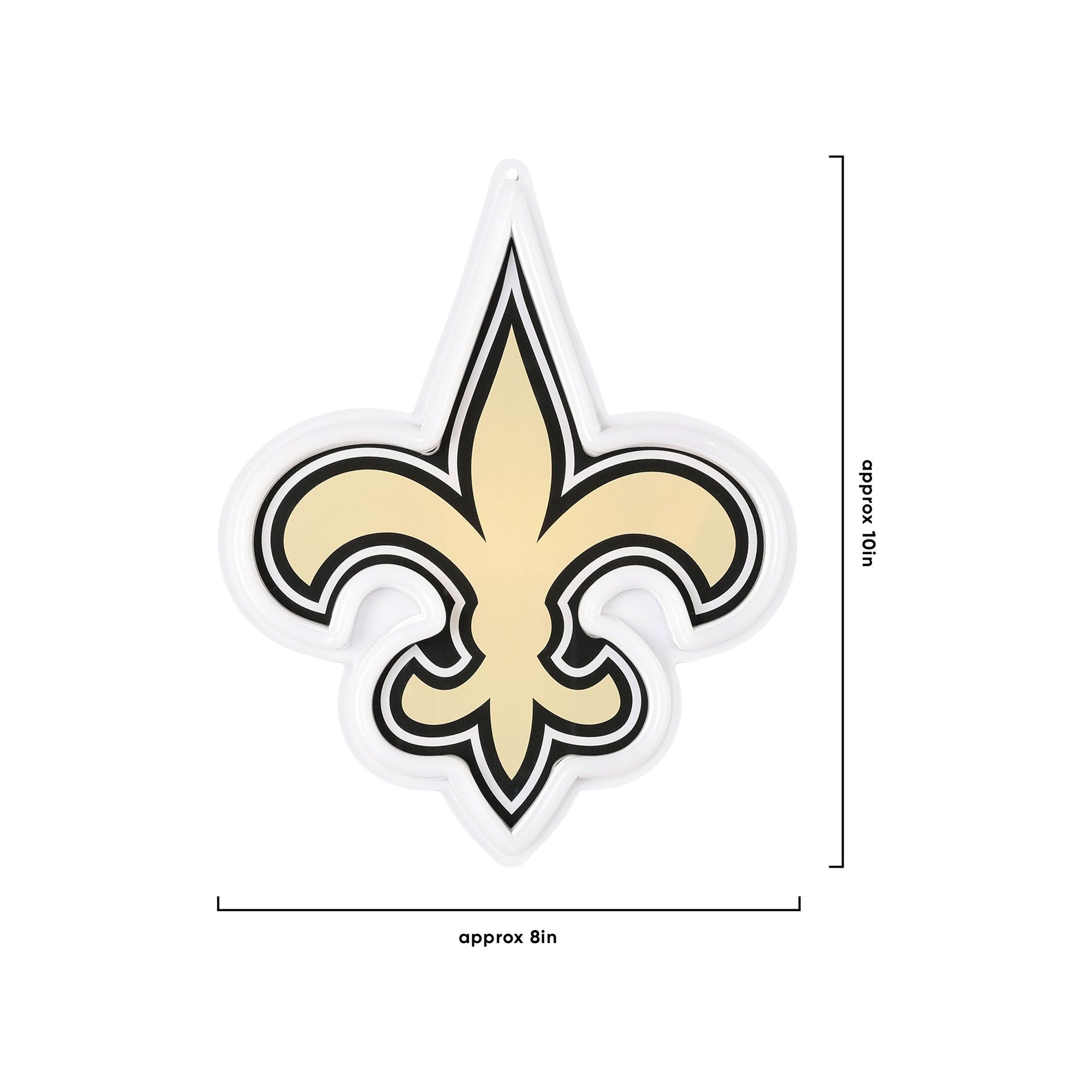 FOCO New Orleans Saints 10'' Light Up Chain product image