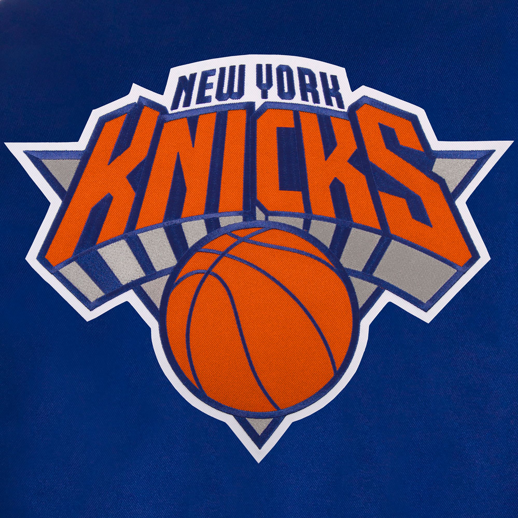 JH Design Men's New York Knicks Royal Twill Jacket product image