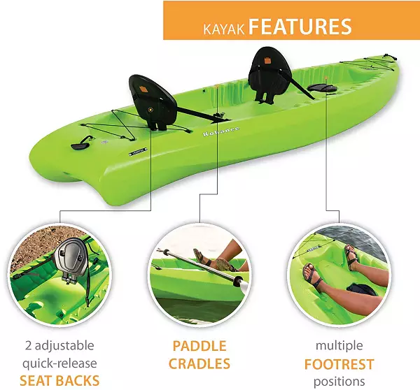 Lifetime Kokanee Tandem Angler Kayak