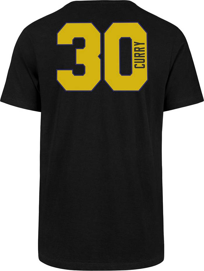 black and gold curry jersey