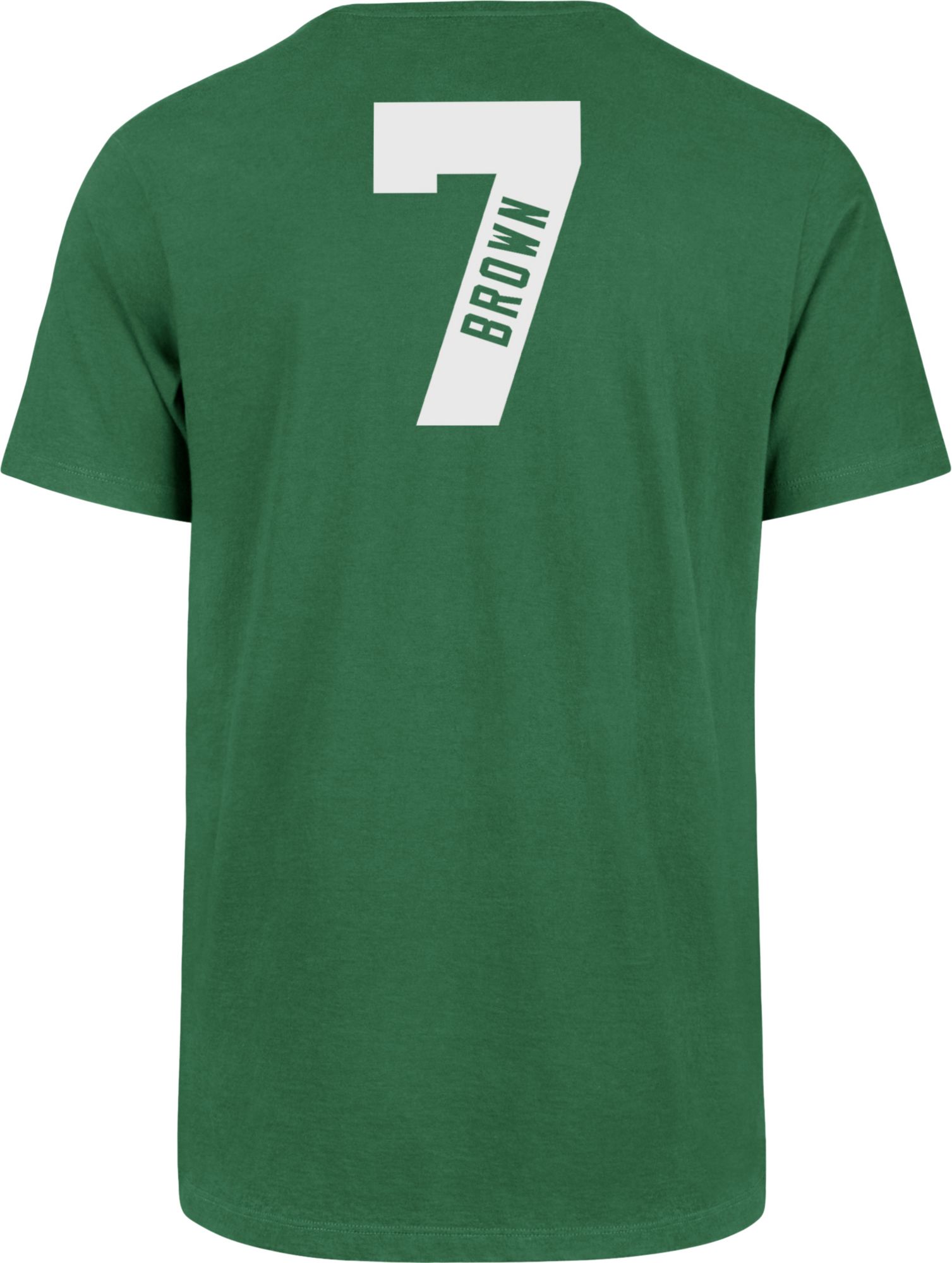 ‘47 Men's Boston Celtics Jaylen Brown #7 Green T-Shirt product image