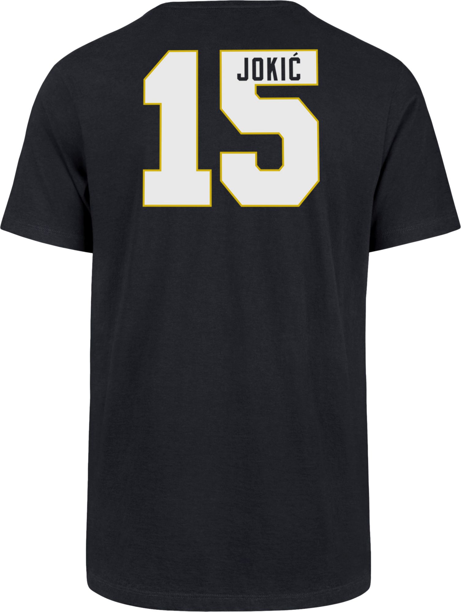 ‘47 Men's Denver Nuggets Nikola Jokic #15 Navy Super Rival T-Shirt product image
