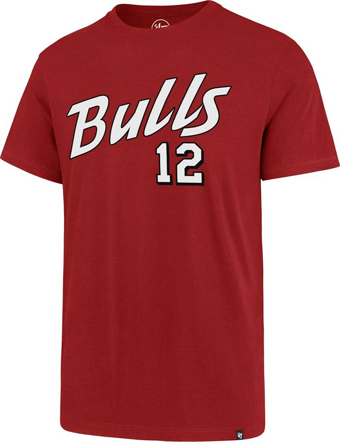 47 Men's Chicago Bulls Ayo Dosunmu #12 Red T-Shirt