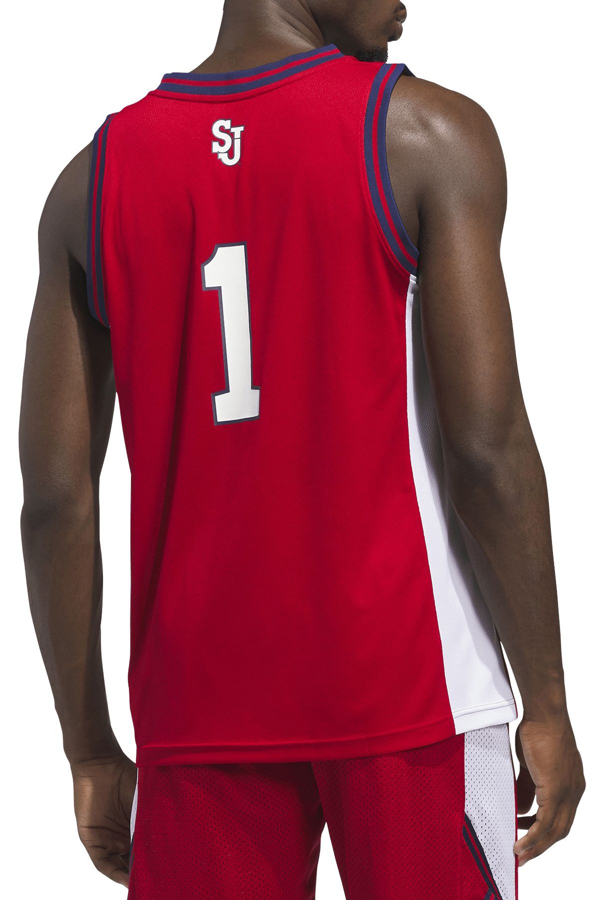adidas Men's St. John's Red Storm Red Replica Basketball Jersey product image