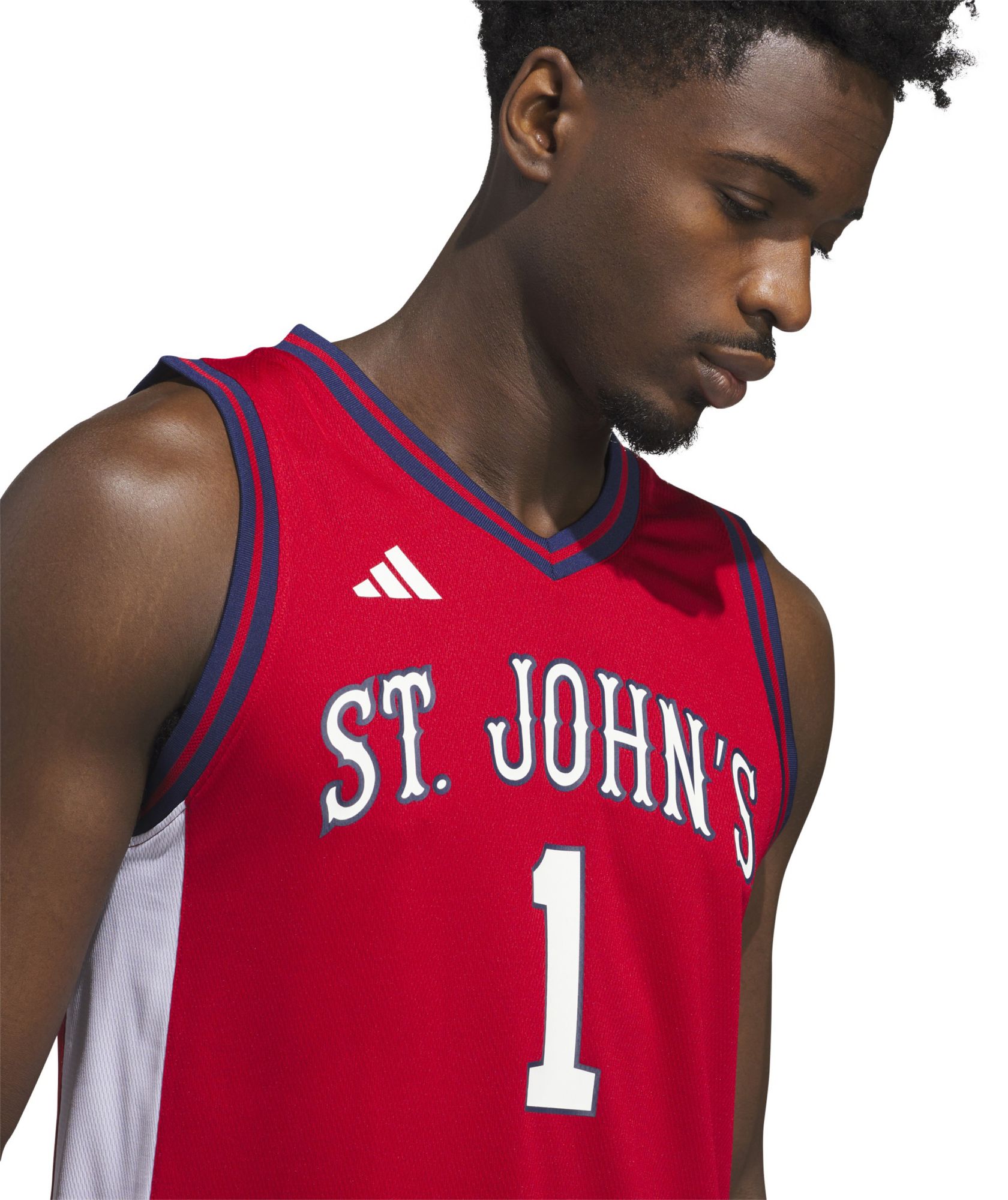 adidas Men's St. John's Red Storm Red Replica Basketball Jersey product image