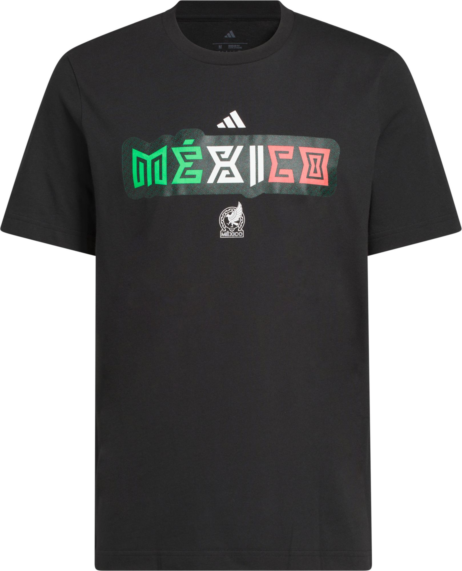 adidas Adult Mexico 2026 Home Jersey Hook Black T-Shirt product image