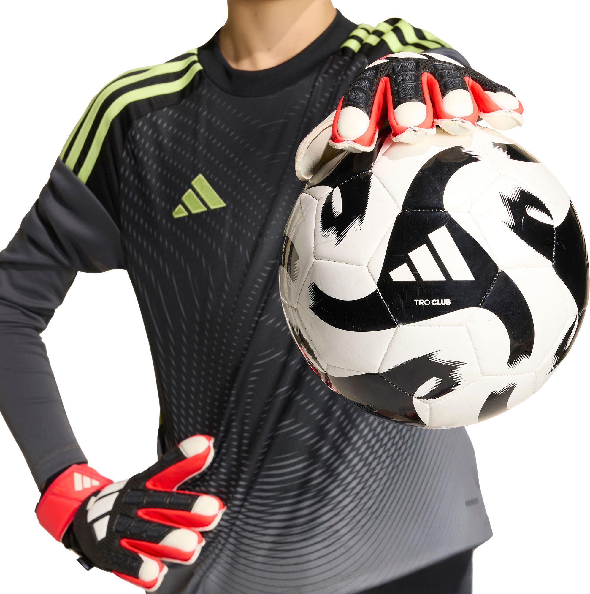 adidas Youth Predator Match Fingersave Goalkeeper Gloves product image
