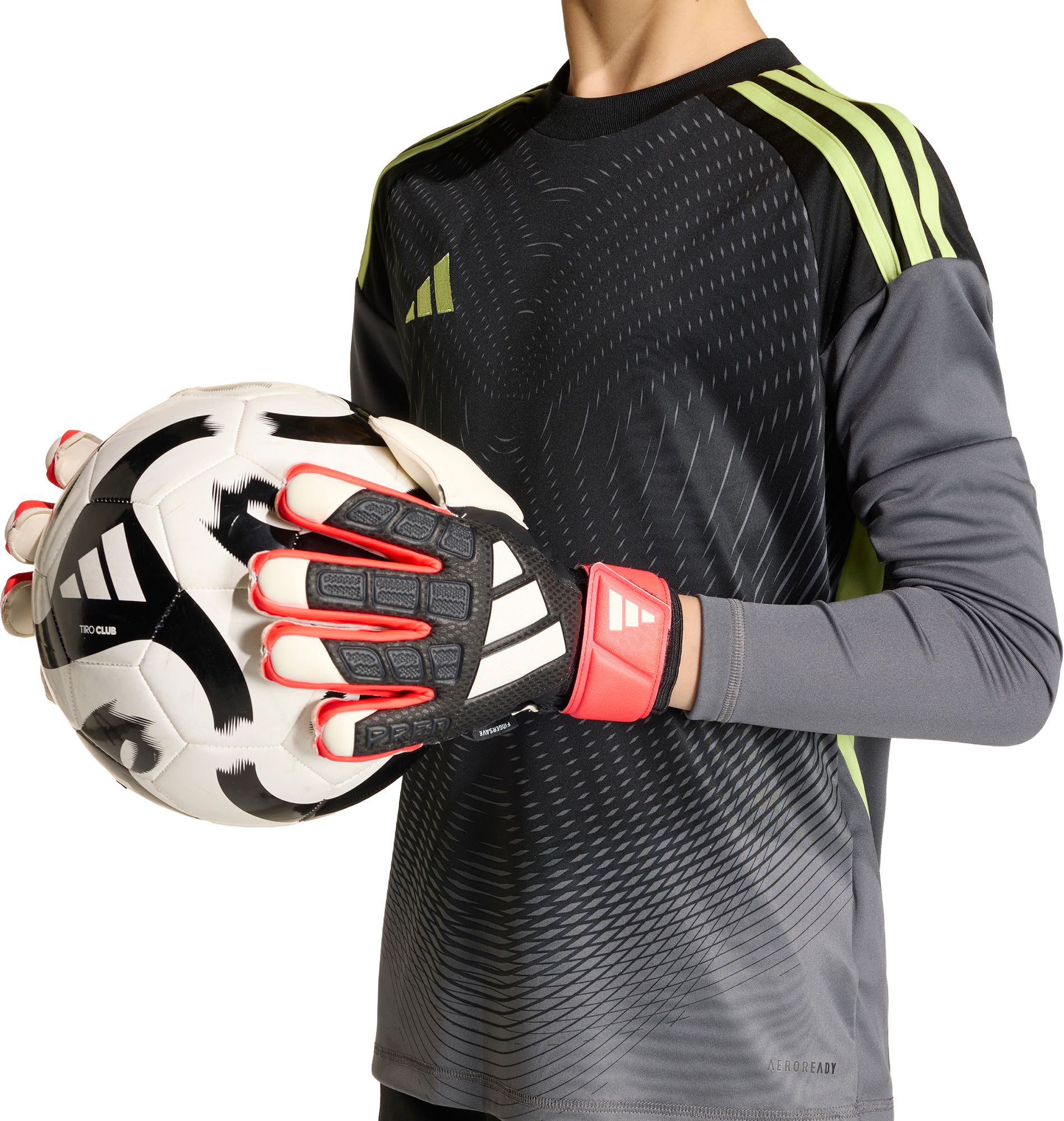 adidas Youth Predator Match Fingersave Goalkeeper Gloves product image