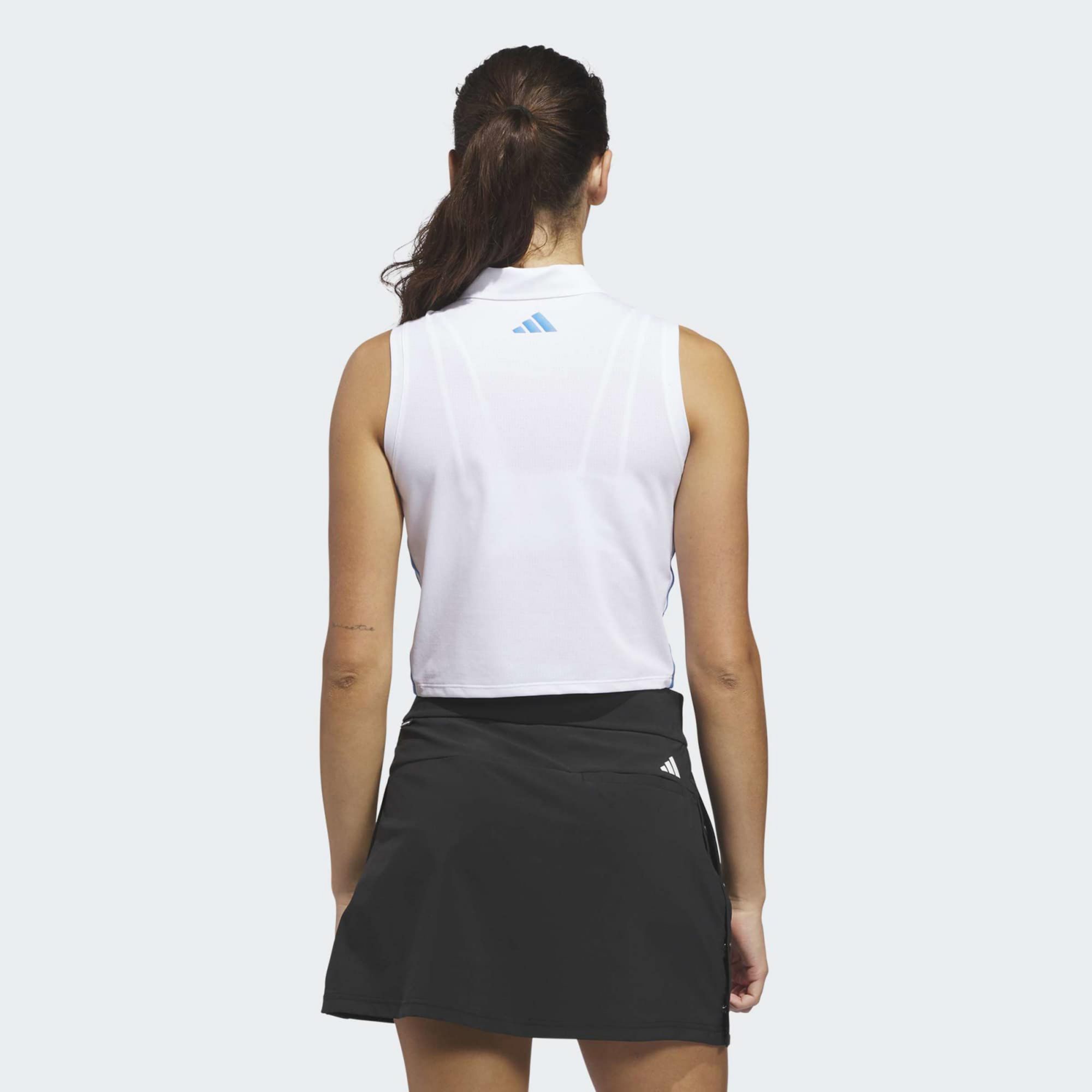 adidas Women's Beyond the Course Crop Twistknit Golf Polo product image