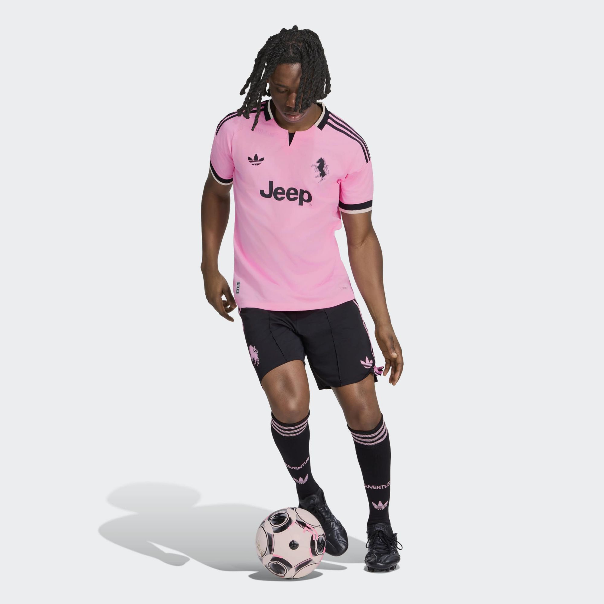 ウェア Juventus Away Jersey Pink adidas Adult Juventus Pink 2026 Away Authentic Jersey | Dick's