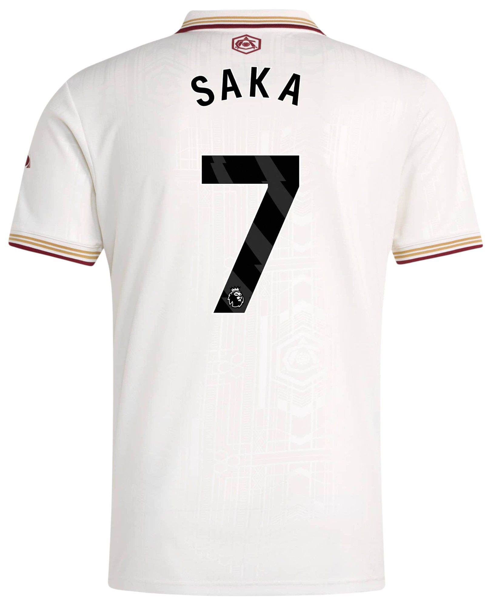 adidas Adult Arsenal Bukayo Saka #7 Third Replica Jersey product image