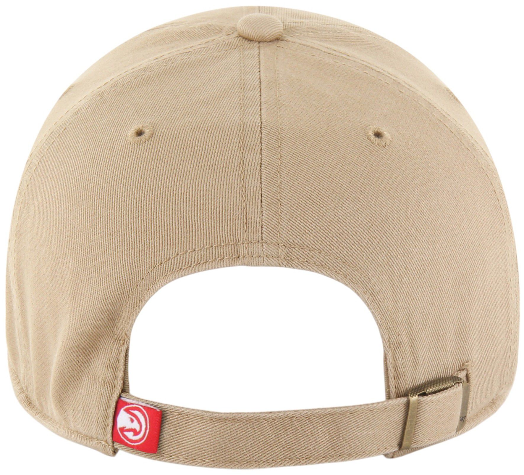 '47 Adult Atlanta Hawks Khaki Logo Cleanup Adjustable Hat product image