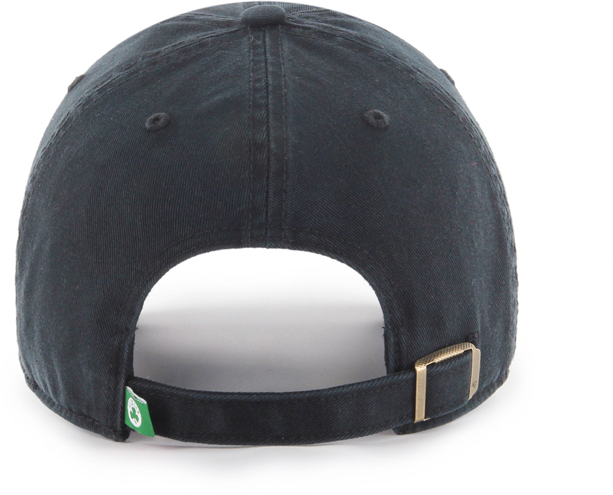 ‘47 Men's Boston Celtics Black Clean Up Adjustable Hat product image