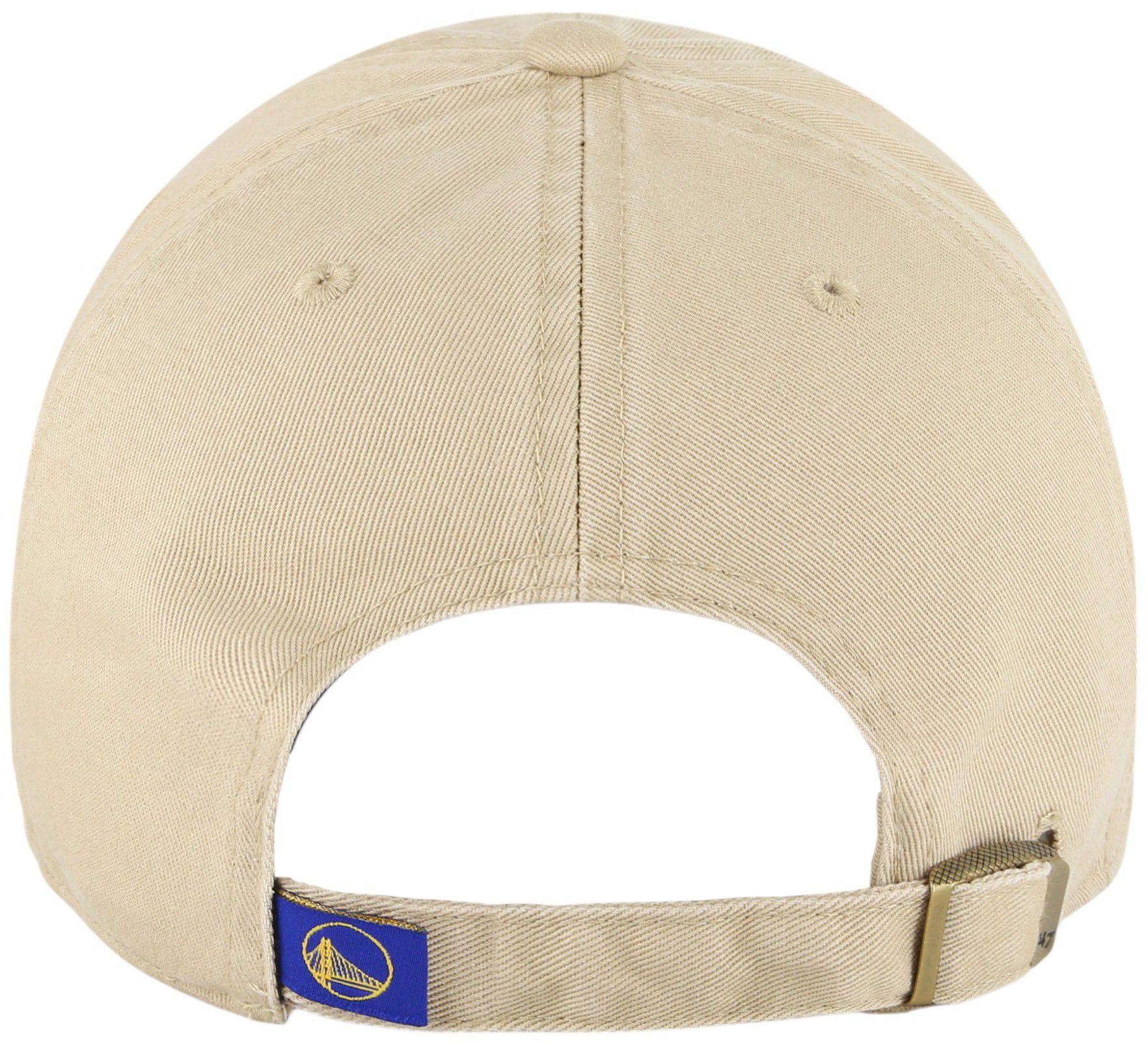 '47 Adult Golden State Warriors Khaki Logo Cleanup Adjustable Hat product image