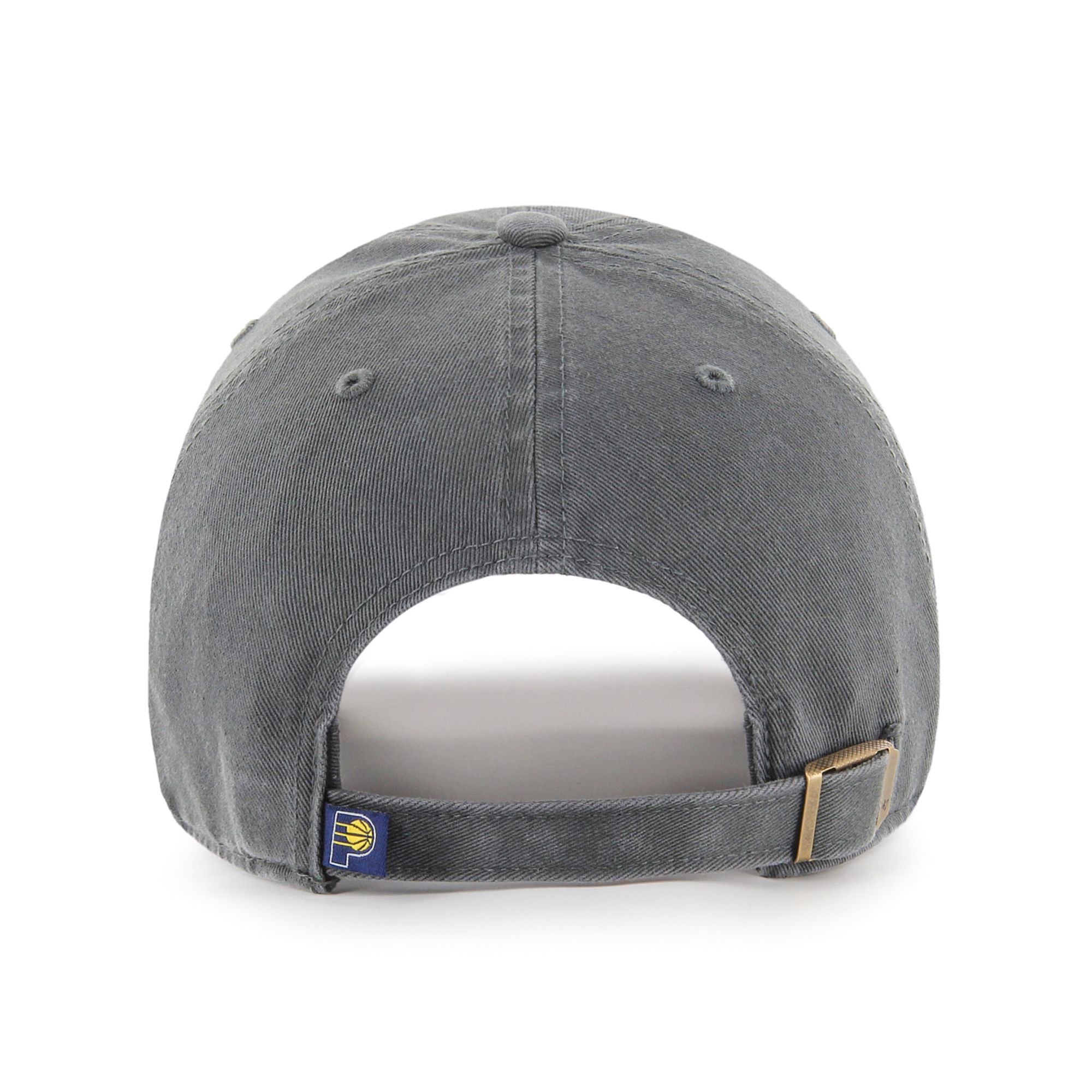 ‘47 Men's Indiana Pacers Grey Clean Up Adjustable Hat product image