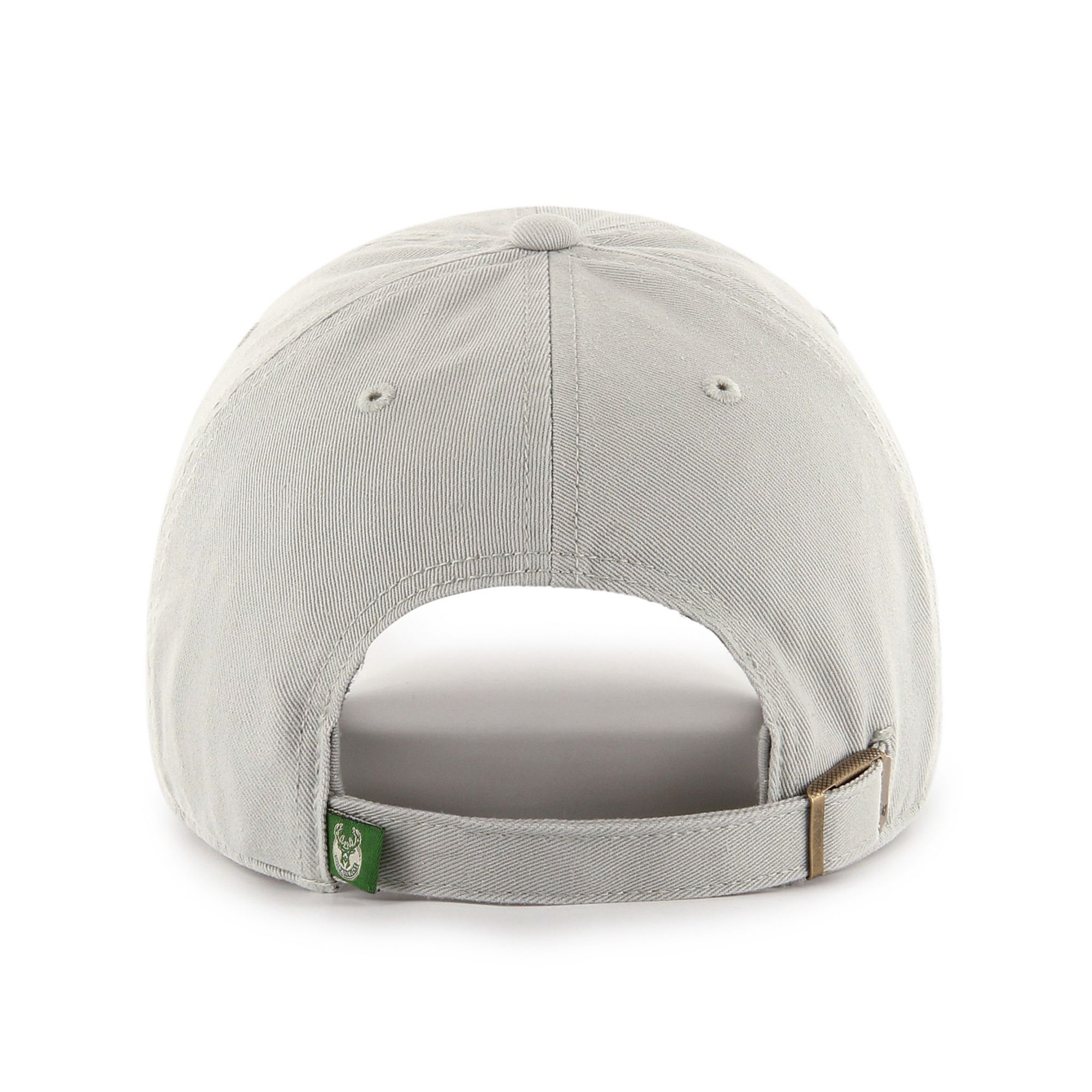 ‘47 Men's Milwaukee Bucks Grey Clean Up Adjustable Hat product image