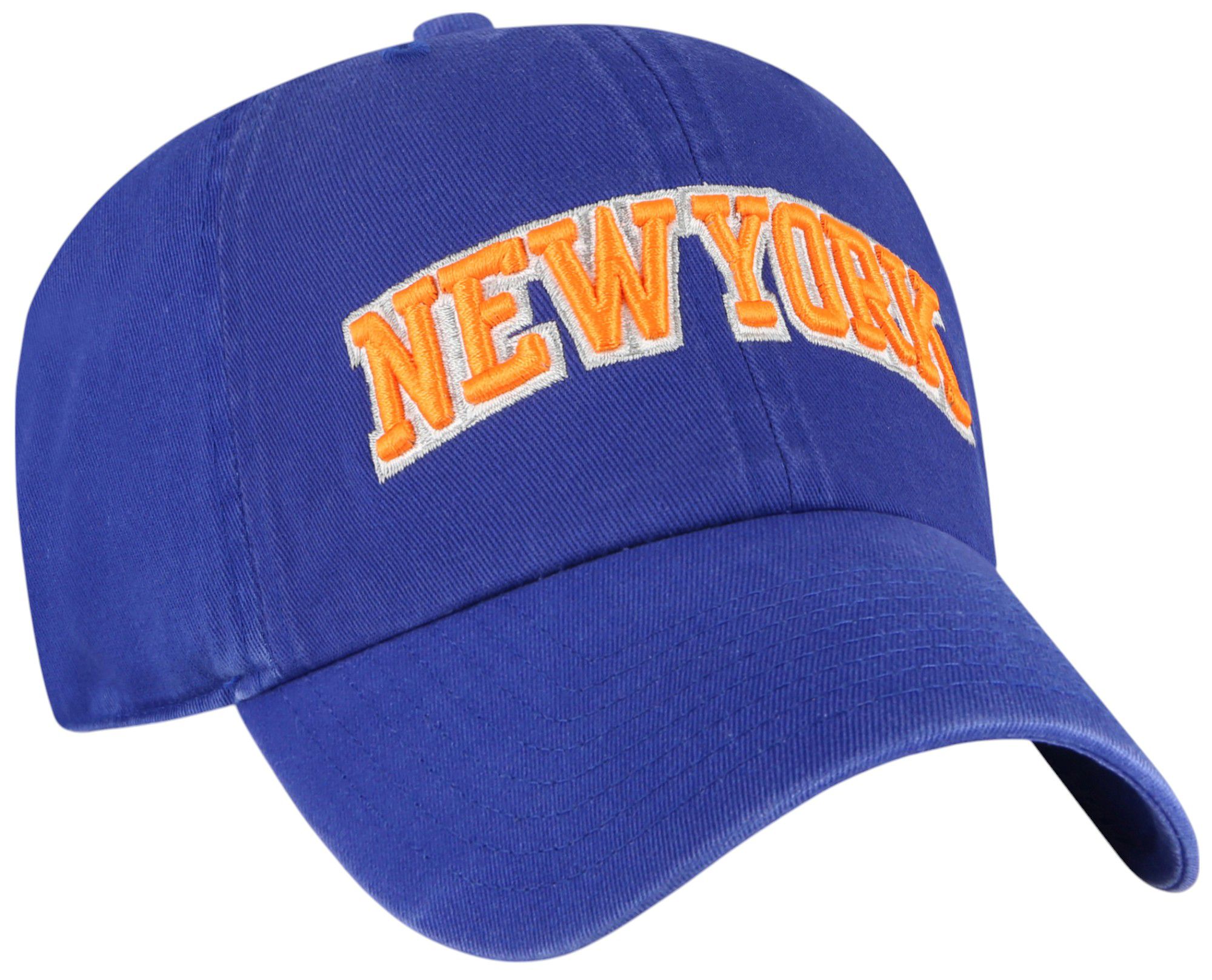 '47 Adult New York Knicks Royal Script Clean Up Adjustable Hat product image