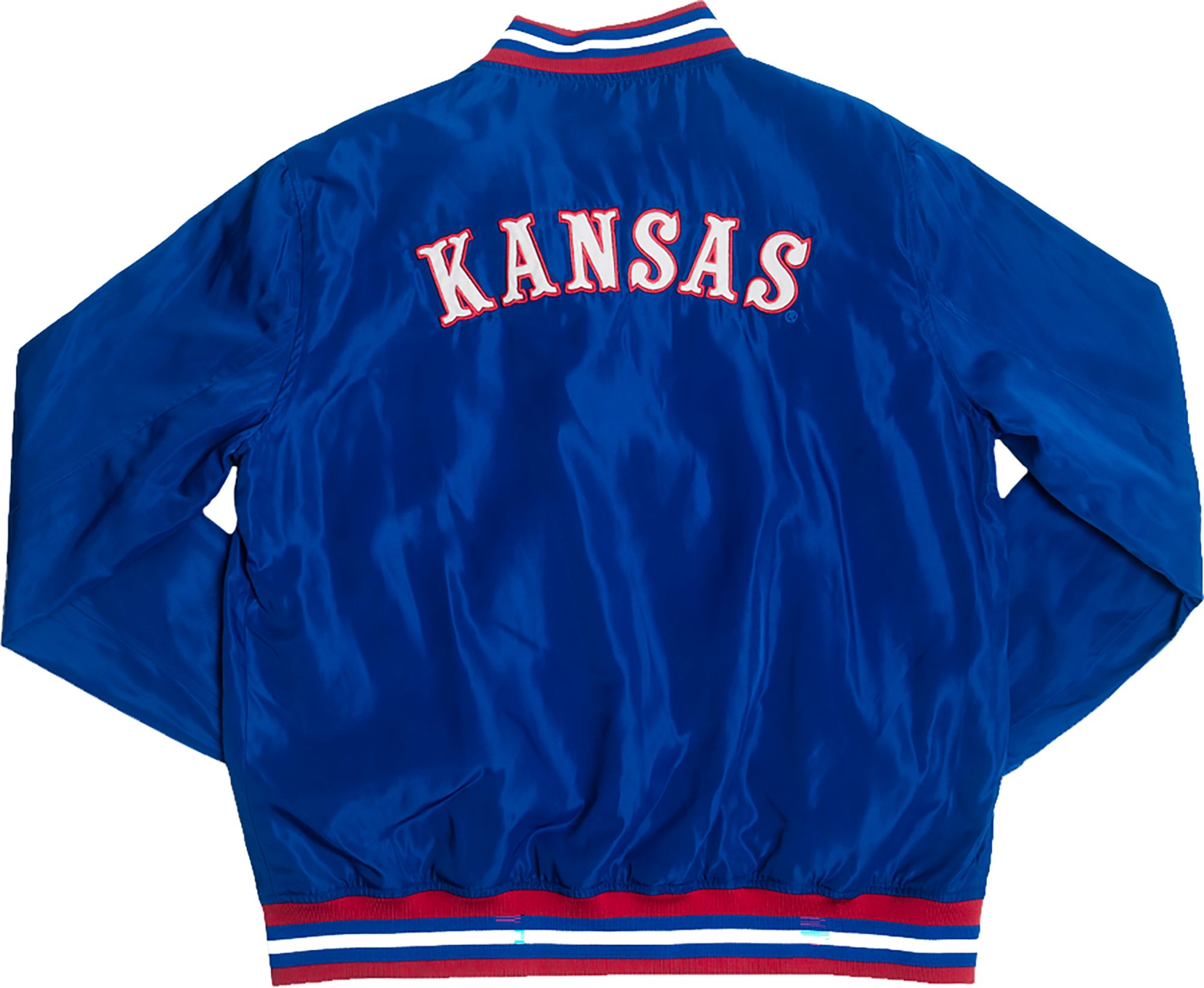 Homefield Men's Kansas Jayhawks Blue Bomber Jacket product image
