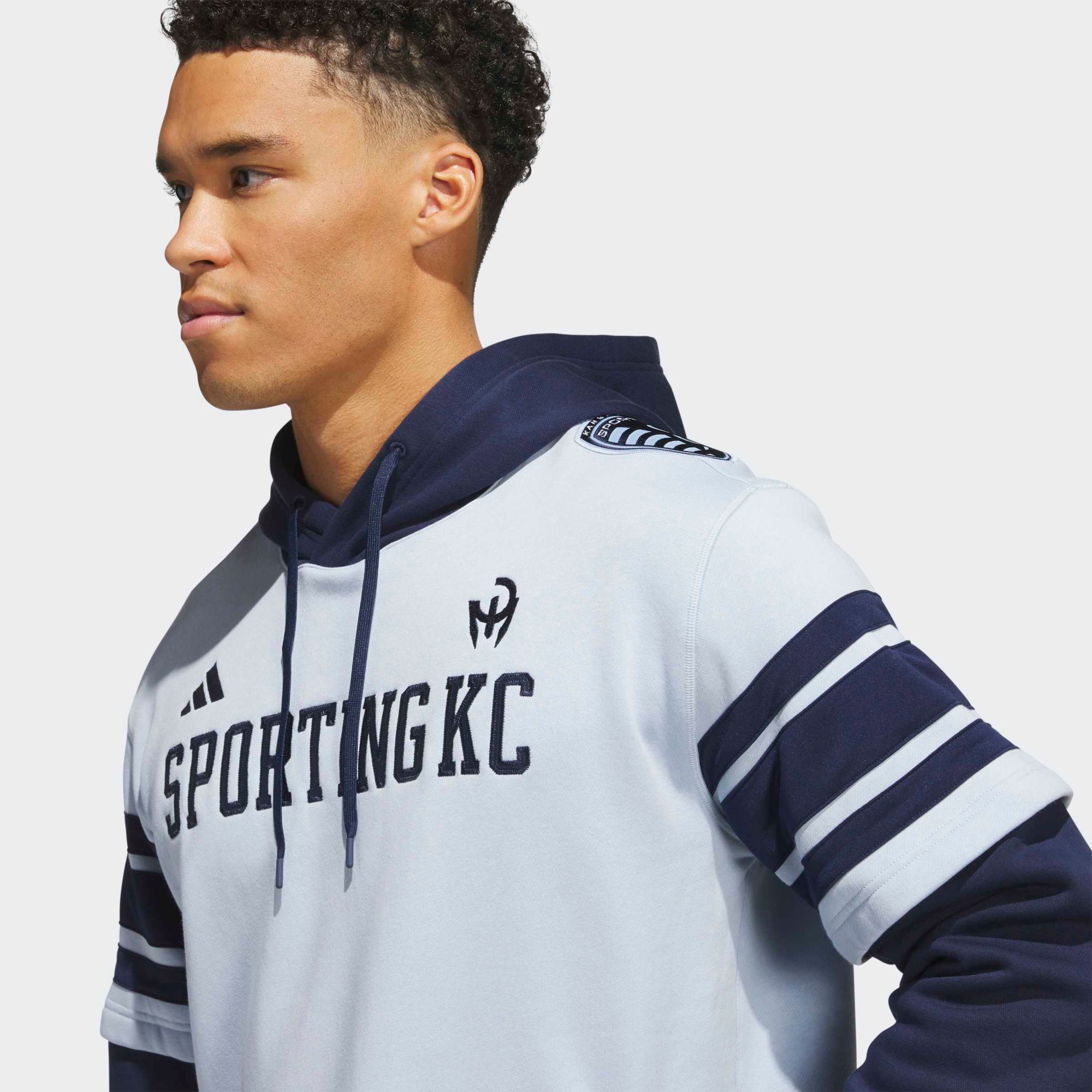 adidas Adult Sporting Kansas City Blue 2026 Hoodie product image