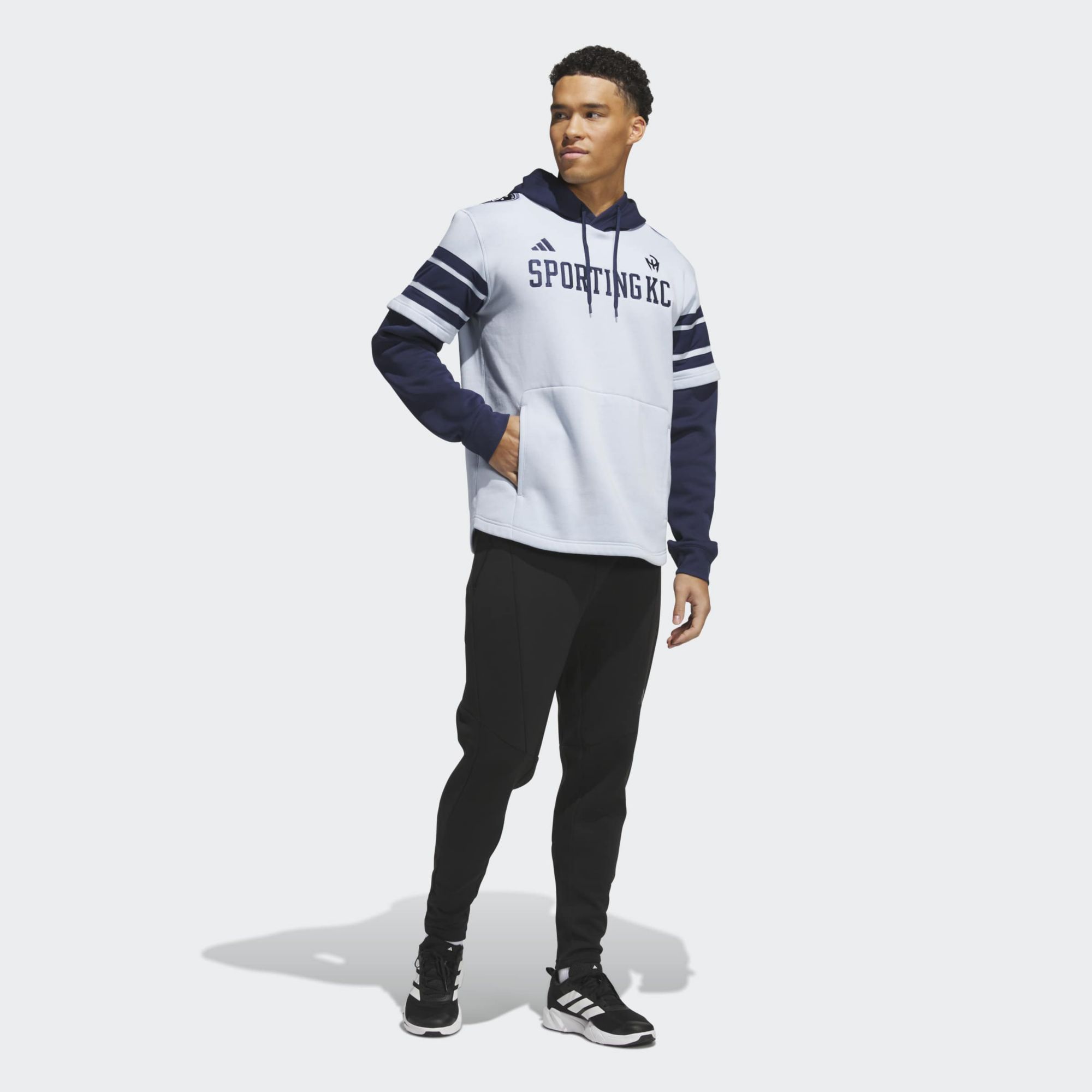 adidas Adult Sporting Kansas City Blue 2026 Hoodie product image