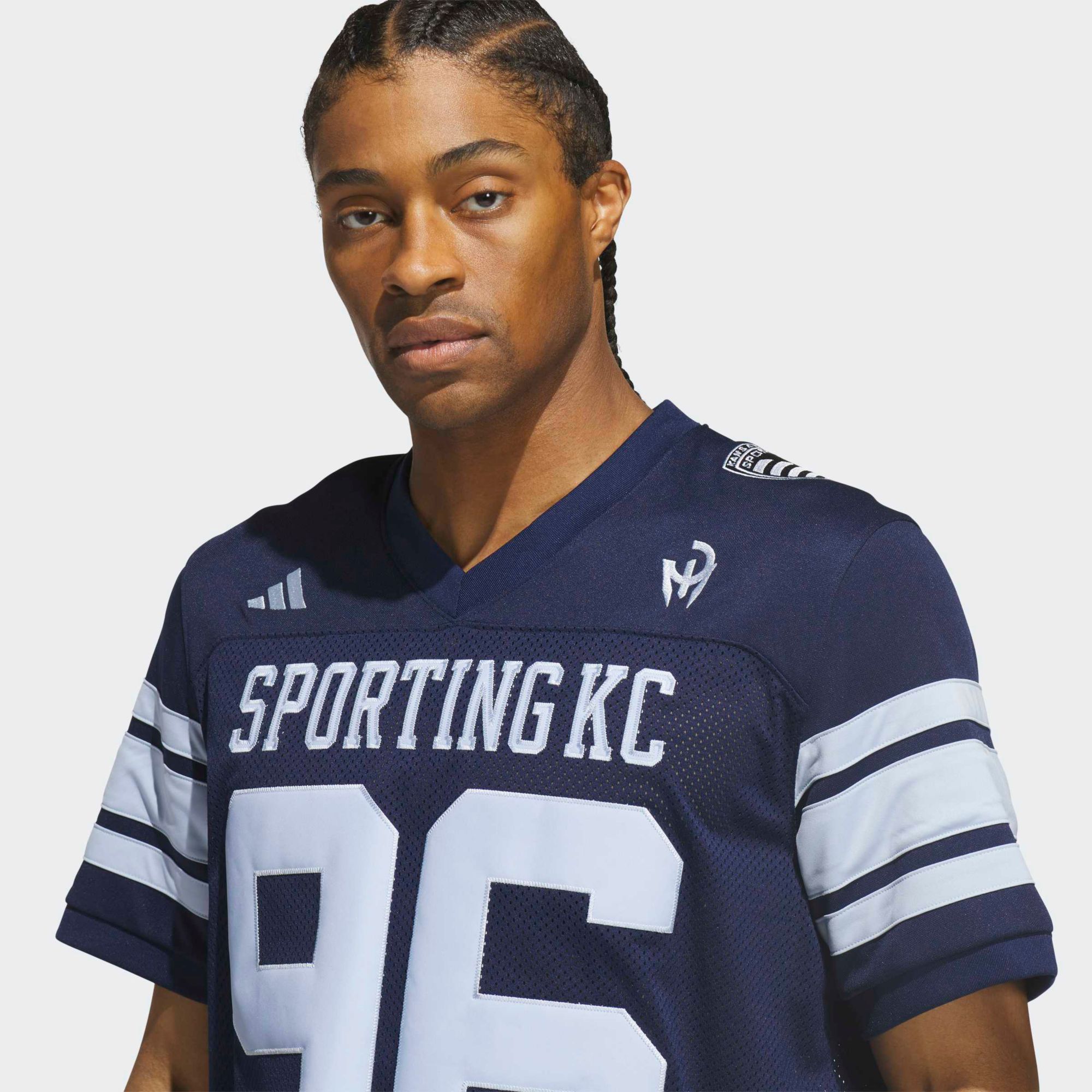 adidas Adult Sporting Kansas City 2026 U.S. Sports Football Jersey product image