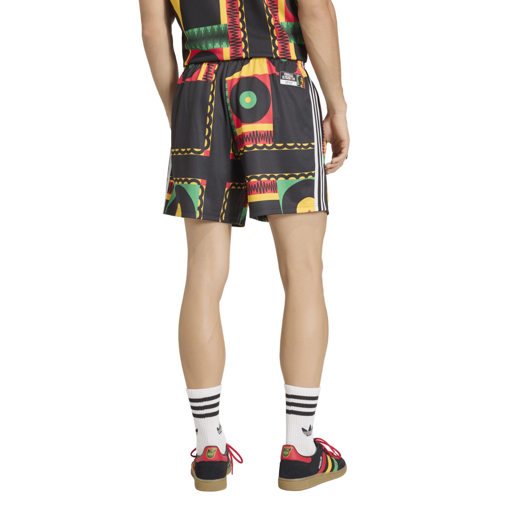 adidas Men's Jamaica 2026 Home AOP Shorts product image
