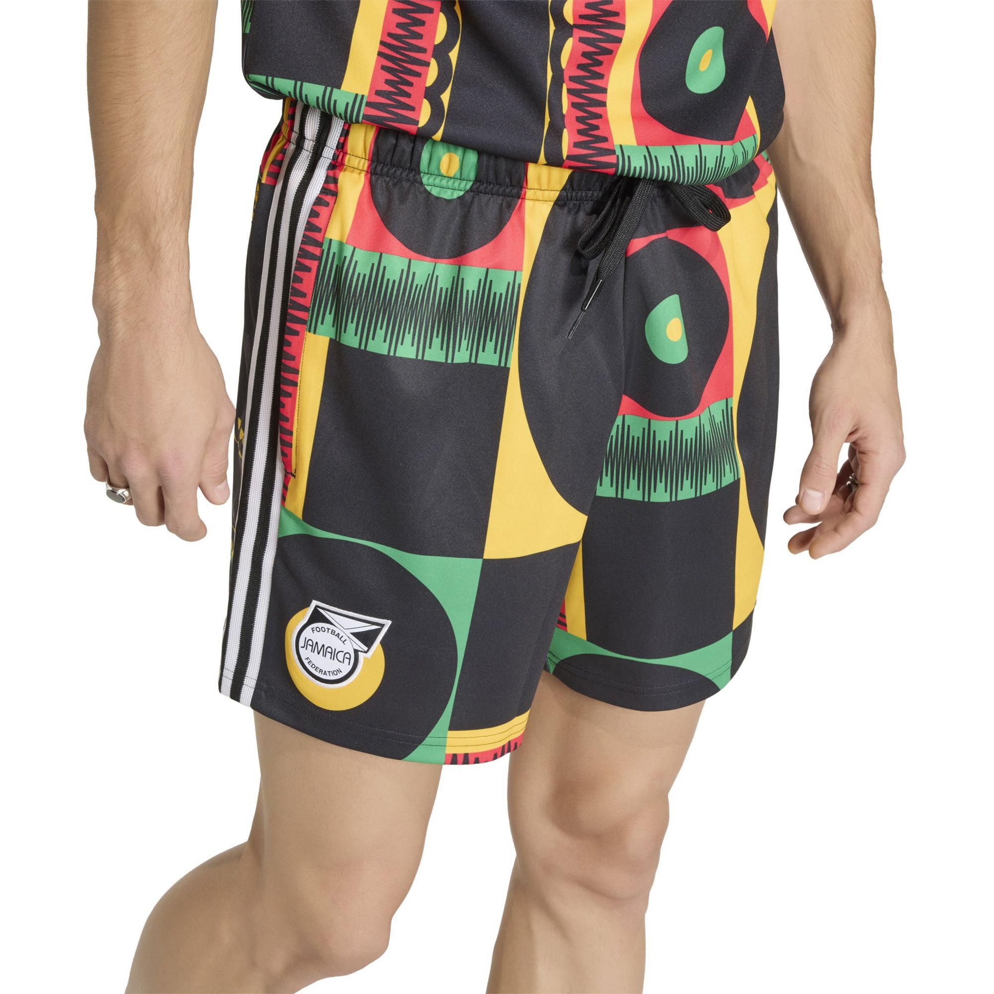 adidas Men's Jamaica 2026 Home AOP Shorts product image